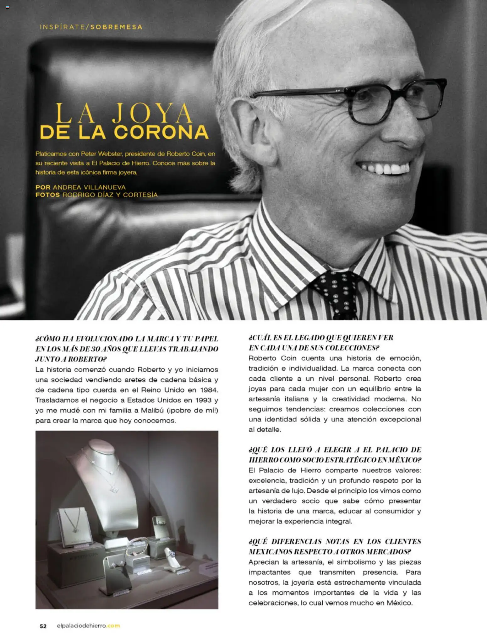 Nuevas ofertas de Palacio De Hierro válidas en toda la República Mexicana desde el 01.04.2026. ¡Encuentra las mejores ofertas en Palacio De Hierro catálogo! | Página: 54 | Productos: Cuerda, Aretes, Sobre, Cadena