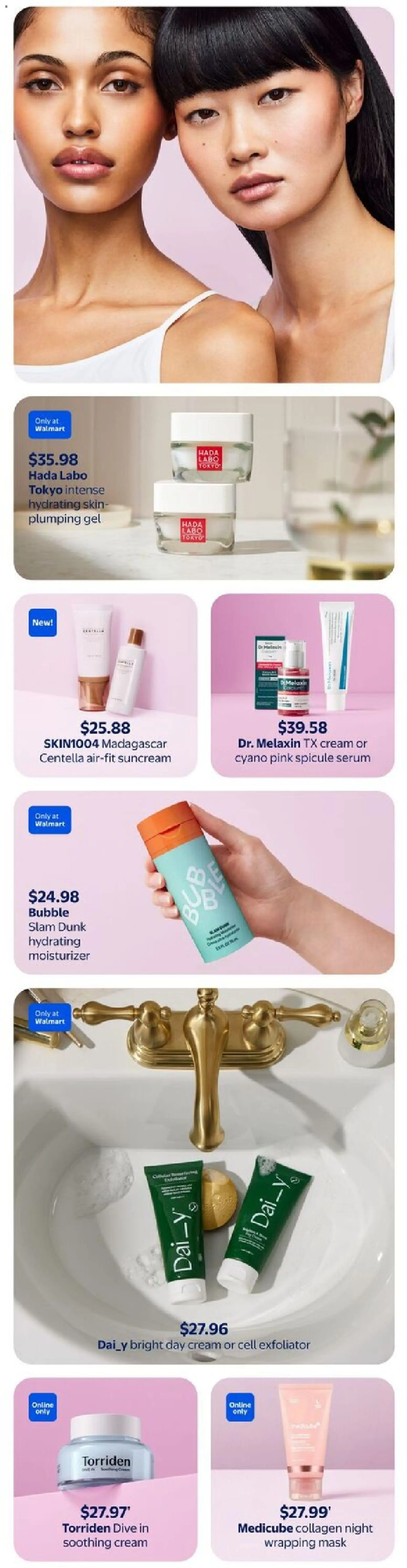 Walmart flyer valid from 02.04.2026 | Page: 5 | Products: Cream, Mask