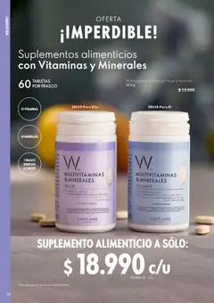 Oriflame catálogo válido desde el 14.02.2026 | Página: 68 | Productos: Frasco, Vitaminas