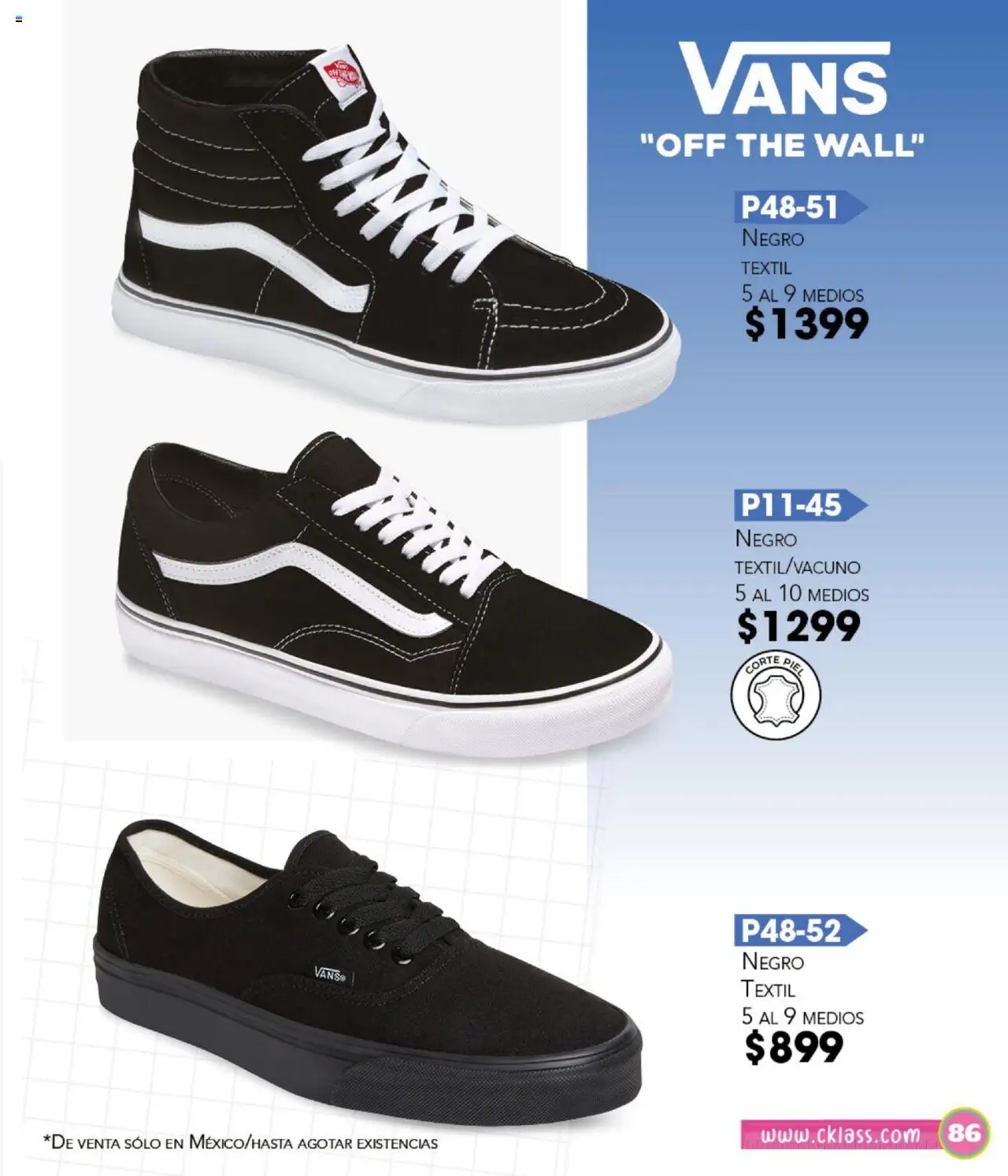 Nuevas ofertas de Cklass válidas en toda la República Mexicana desde el 14.07.2025. ¡Encuentra las mejores ofertas en Cklass catálogo Escolar! | Página: 87