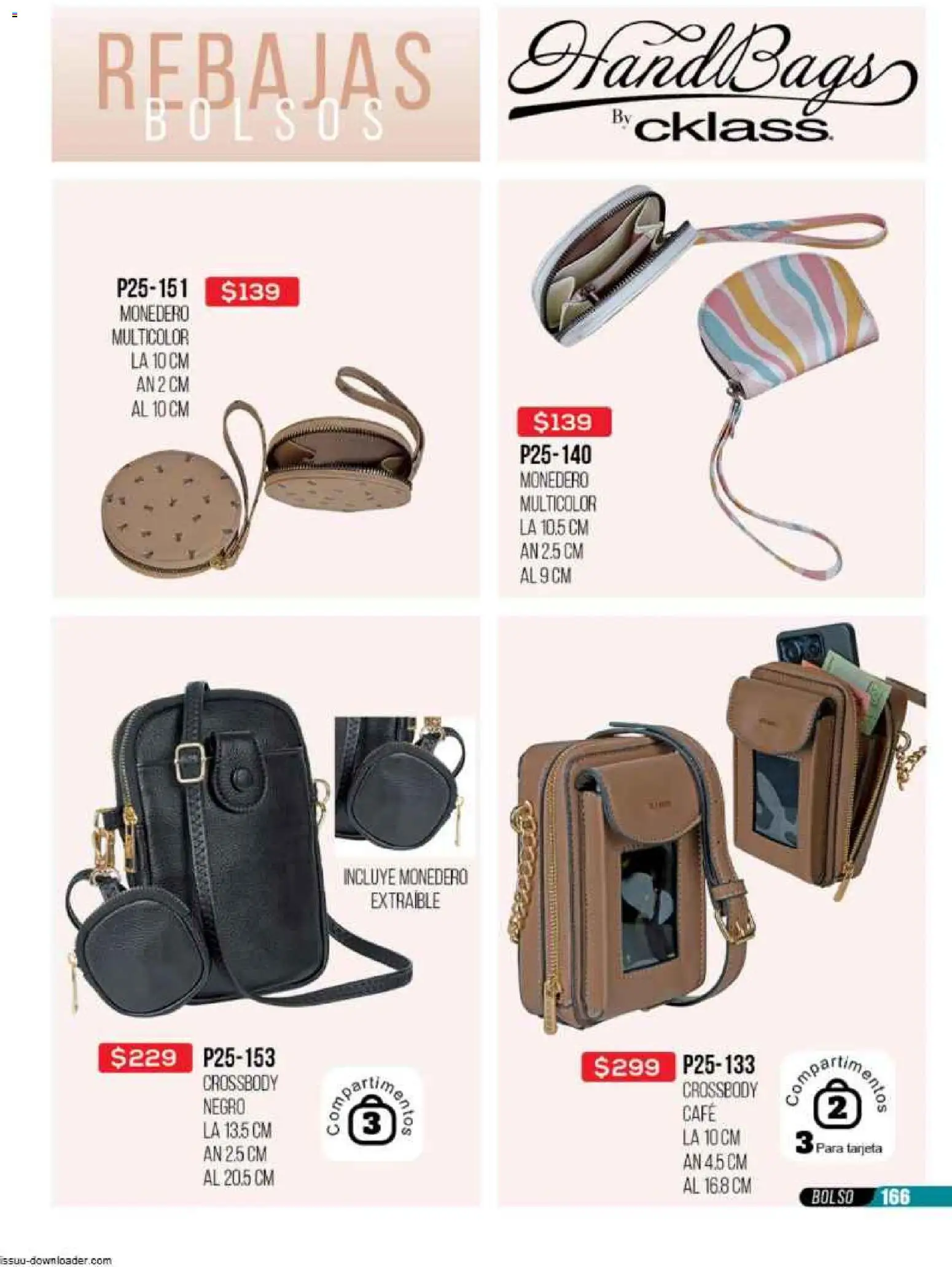 Nuevas ofertas de Cklass válidas en toda la República Mexicana desde el 31.10.2025. ¡Encuentra las mejores ofertas en Cklass catálogo Super Rebajas Ropa! | Página: 169 | Productos: Monedero, Bolso, Café