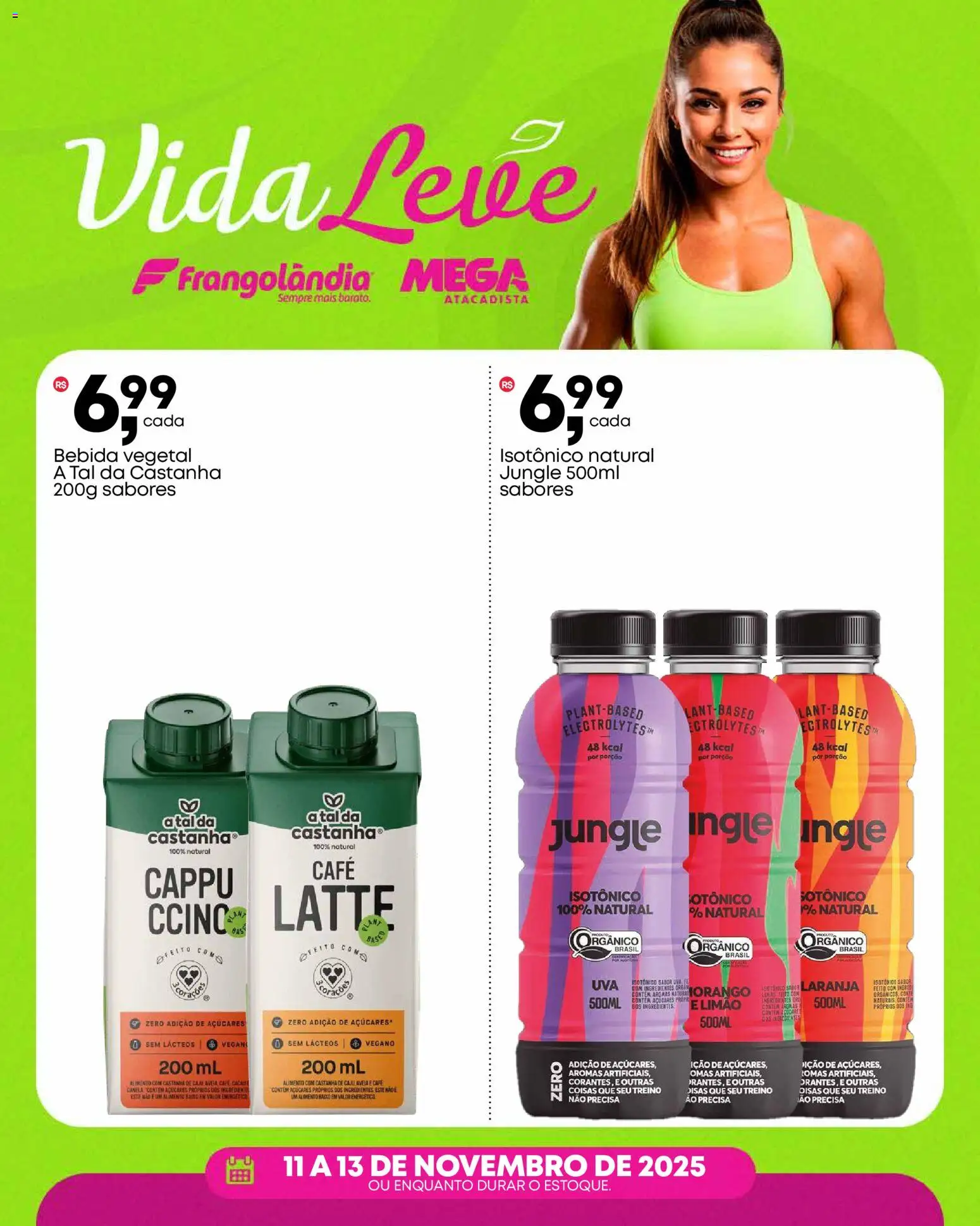 Frangolândia Folheto - válido de 11.11.2025 | Página: 2 | Produtos: Energético, Baixo, Bebida, Isotônico
