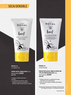 Nuevas ofertas de JAFRA válidas en toda la República Mexicana desde el 01.05.2025. ¡Encuentra las mejores ofertas en PROTECTOR SOLAR *AMPLIO ESPECTRO *FPS 30 PROTECCIÓN ALTA 50 ML, Protege la piel seca y/o sensible de los rayos *UVA/*UVB y de la contaminación. Suaviza la piel y otorga un acabado aterciopelado sin residuos! | Página: 17 | Productos: Crema, Protector solar