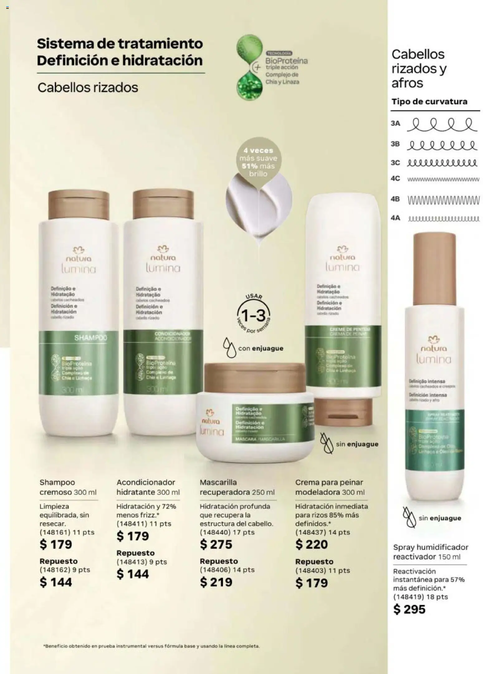 Nuevas ofertas de Natura válidas en toda la República Mexicana desde el 08.05.2026. ¡Encuentra las mejores ofertas en Natura campaña 8 2026! | Página: 143 | Productos: Crema, Brillo, Humidificador, Acondicionador