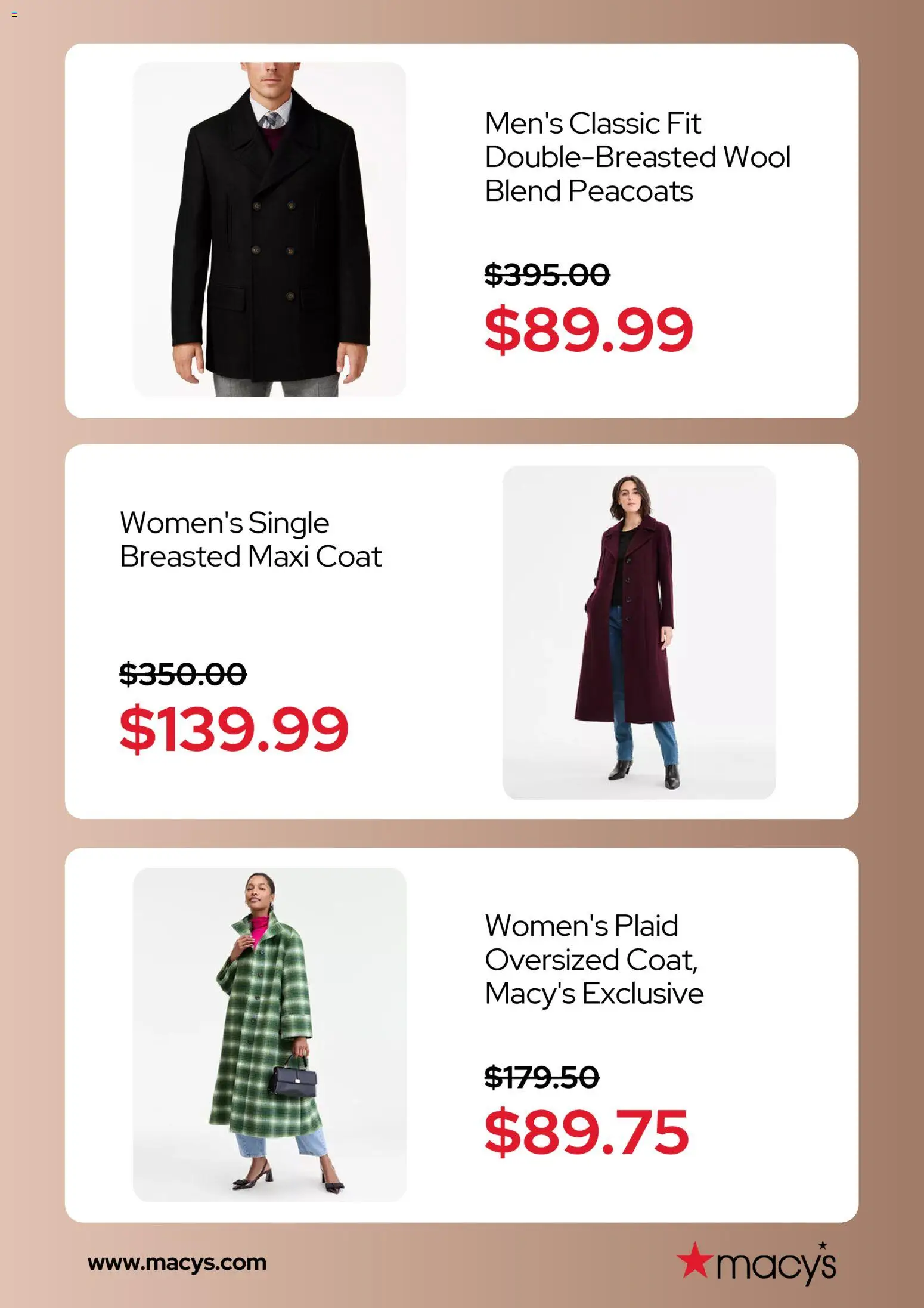 Macy's Weekly Ad - valid from 27.10.2025 | Page: 3 | Products: Coat