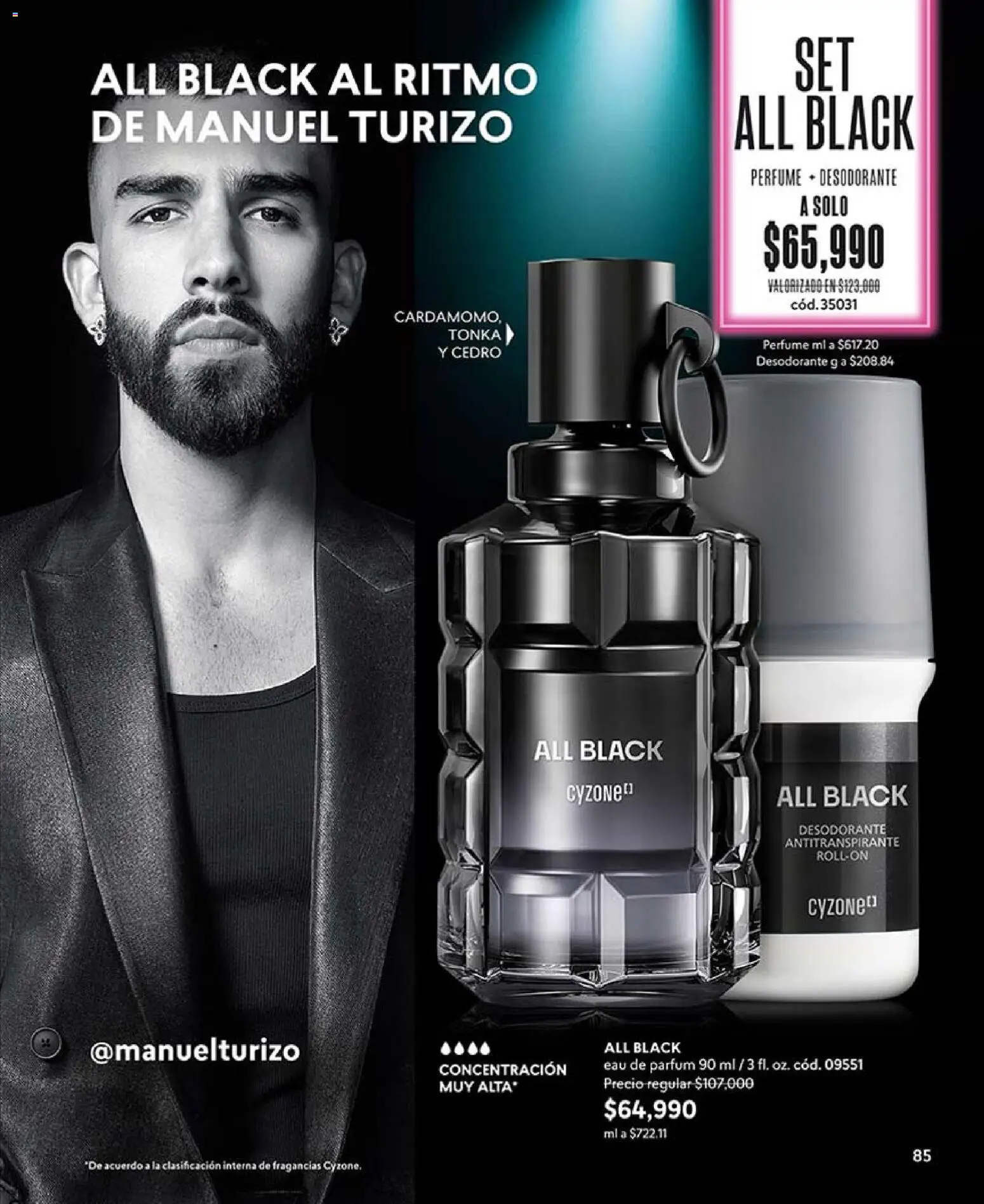 CyZone revista - valida desde el 01.05.2026 | Página: 97 | Productos: Perfume, Desodorante, Antitranspirante