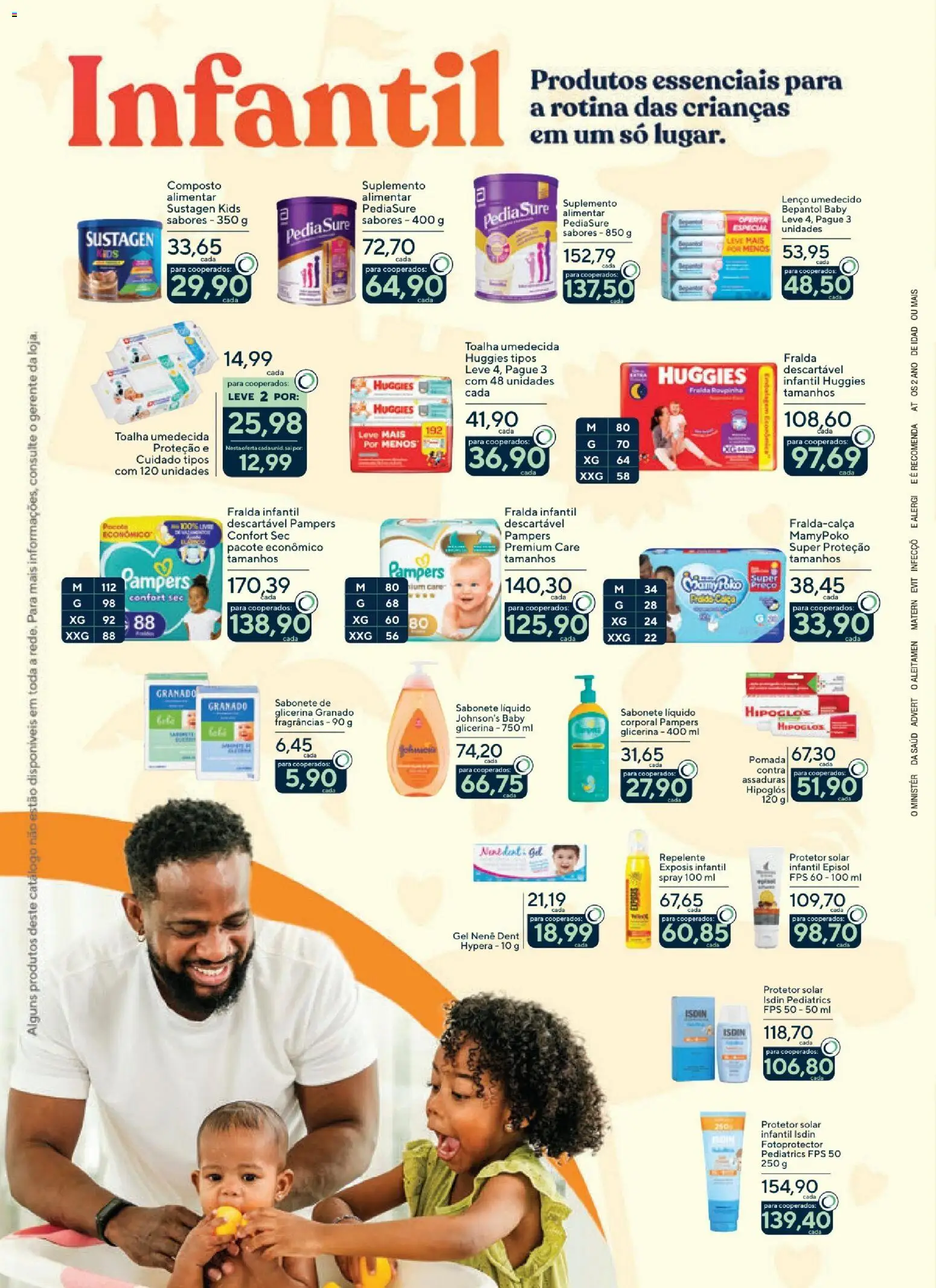Coop Folheto - válido de 05.01.2026 | Página: 8 | Produtos: Pampers, Lenço, Pomada, Toalha umedecida