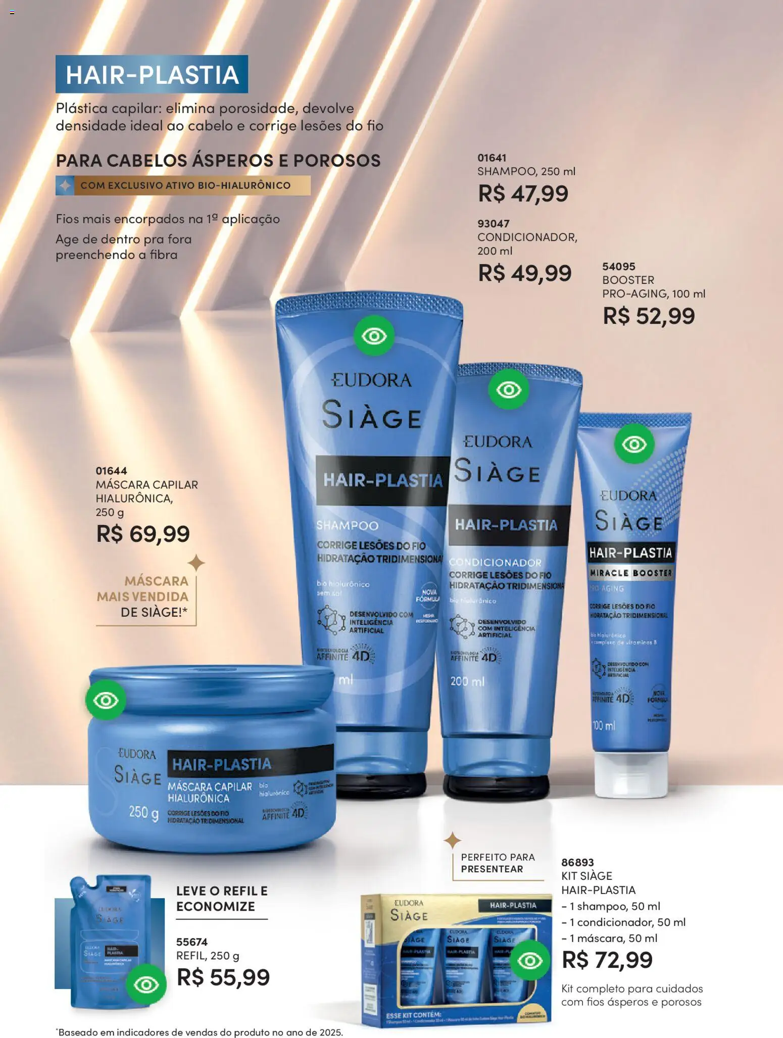 Eudora Folheto - válido de 19.02.2026 | Página: 32 | Produtos: Shampoo, Condicionador