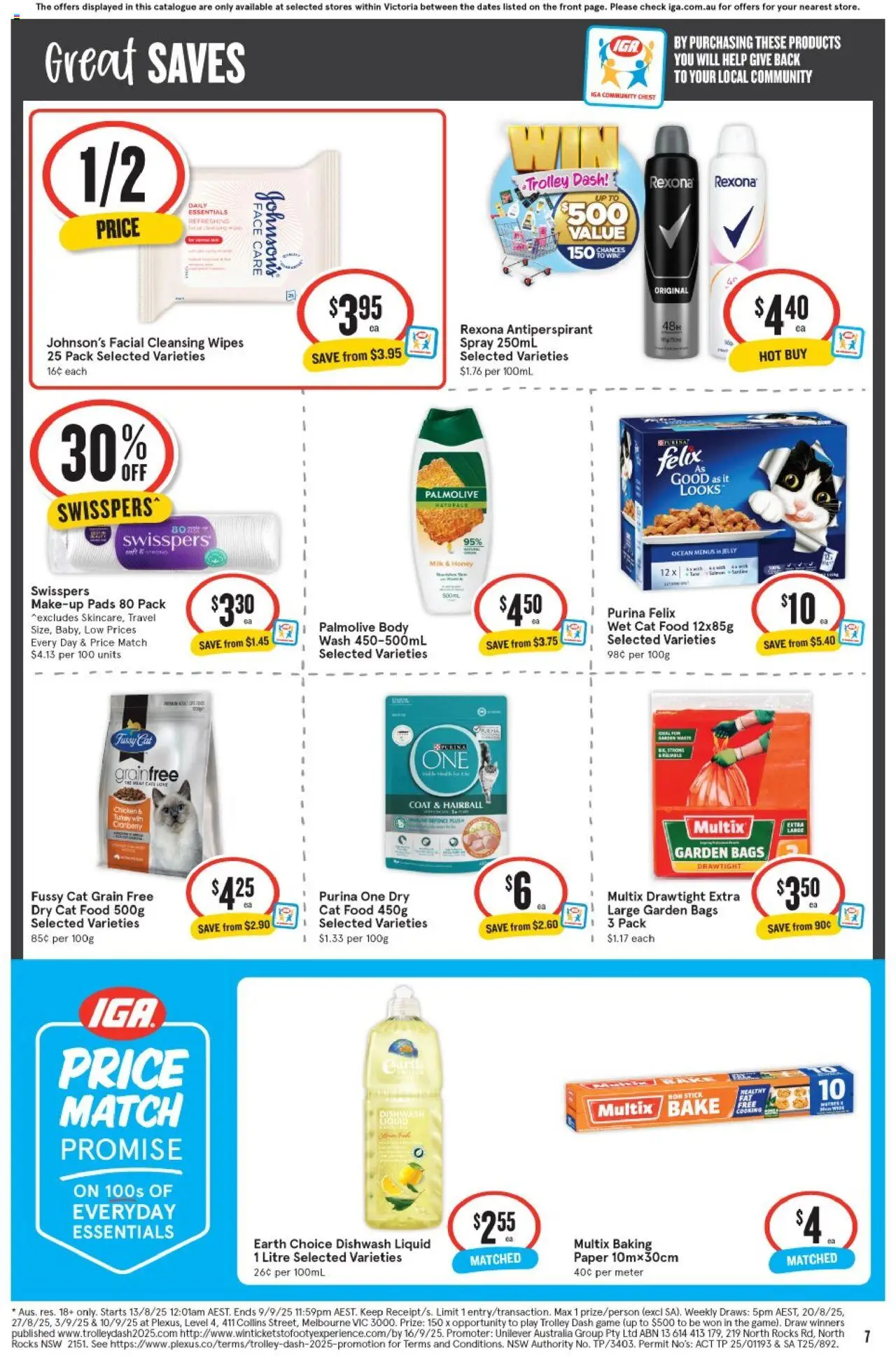 IGA catalogue - valid from 13.08.2025 | Page: 7 | Products: Milk, Dairy, Ginger, Freezer