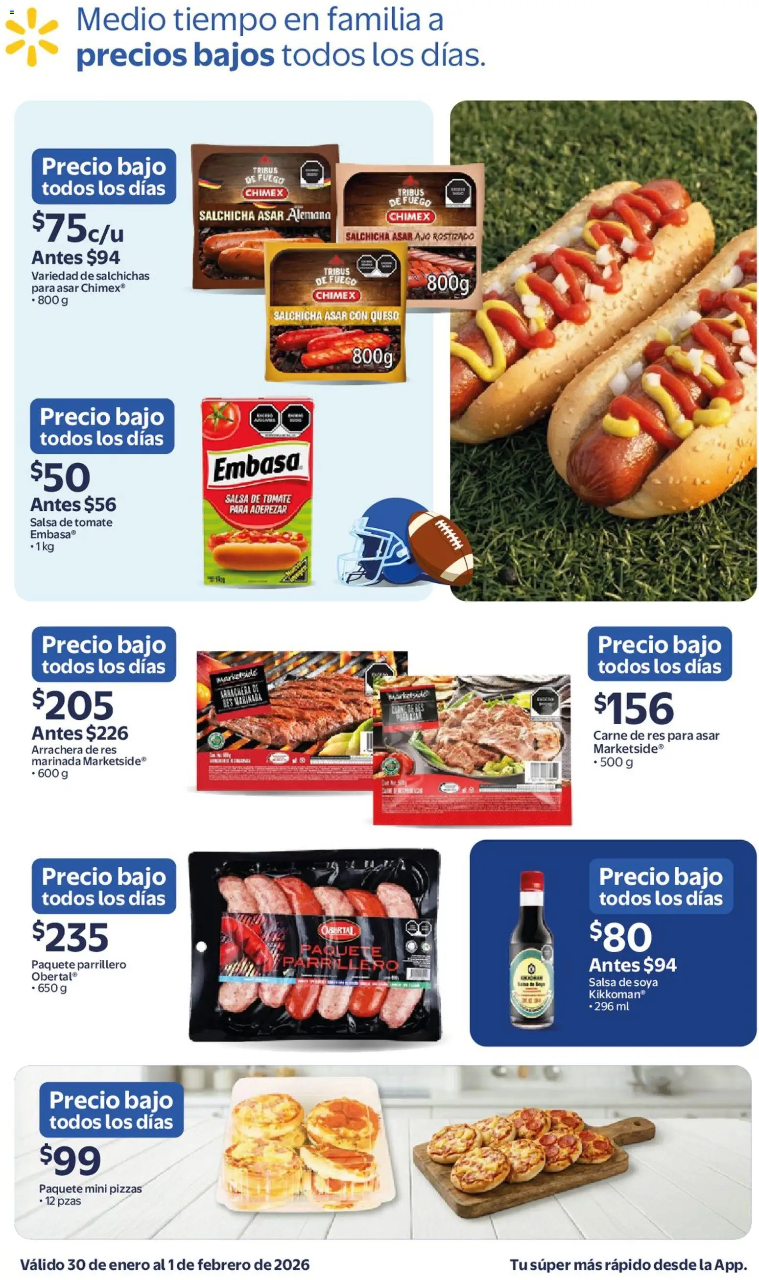 Nuevas ofertas de Walmart válidas en toda la República Mexicana desde el 30.01.2026. ¡Encuentra las mejores ofertas en Walmart catálogo Ofertas! | Página: 3