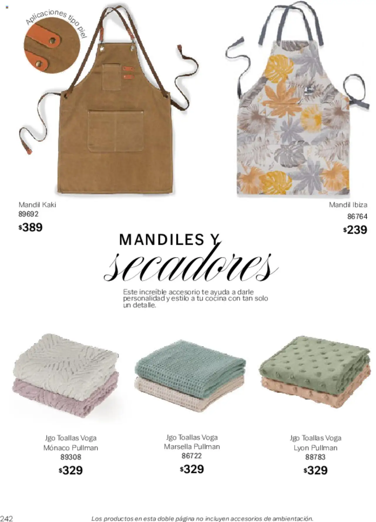 Nuevas ofertas de Vianney válidas en toda la República Mexicana desde el 07.03.2025. ¡Encuentra las mejores ofertas en Vianney catálogo Primavera! | Página: 246 | Productos: Cocina, Té, Toallas