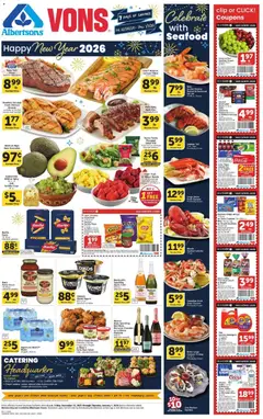 Preview of Vons weekly ads valid from 26.12.2025