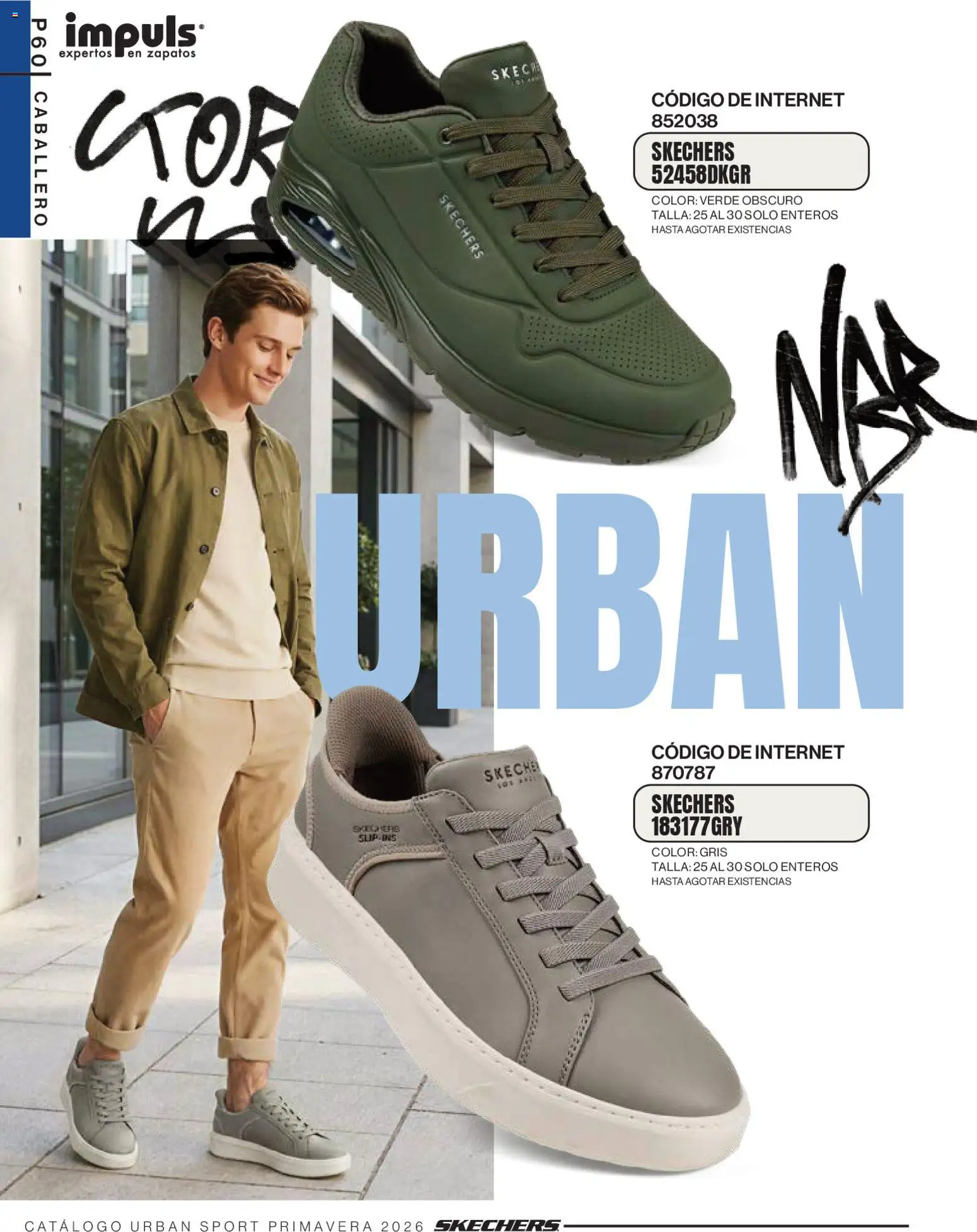 Nuevas ofertas de Impuls válidas en toda la República Mexicana desde el 01.03.2026. ¡Encuentra las mejores ofertas en Impuls catálogo Urban Sport! | Página: 62 | Productos: Zapatos