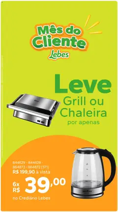 Lebes Folheto - válido de 01.09.2025 | Página: 3 | Produtos: Grill, Chaleira