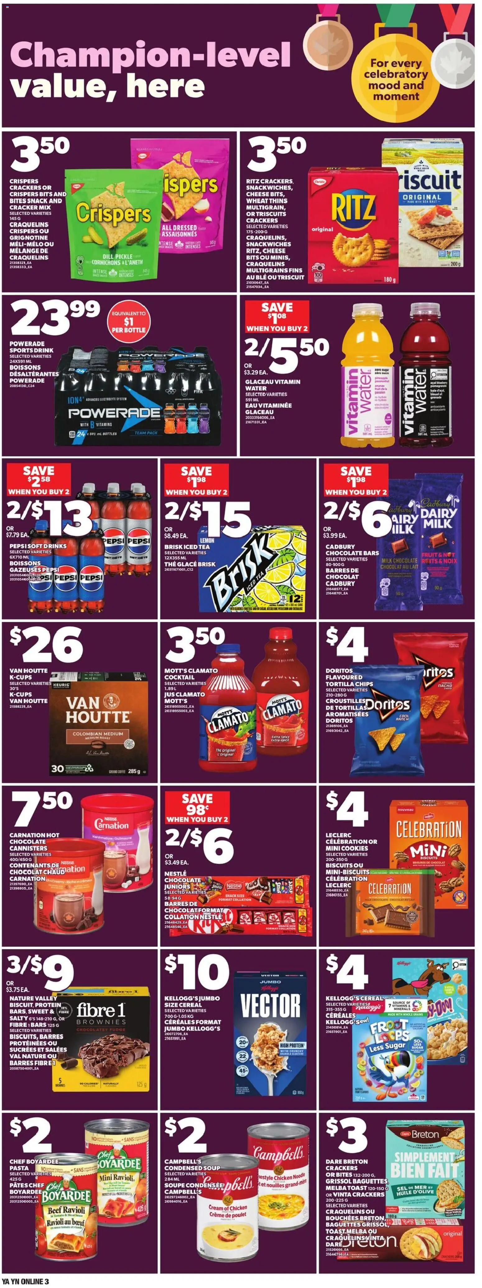 Independent Grocer flyer valid from 19.02.2026 | Page: 6 | Products: Chips, Cream, Milk, Coffee
