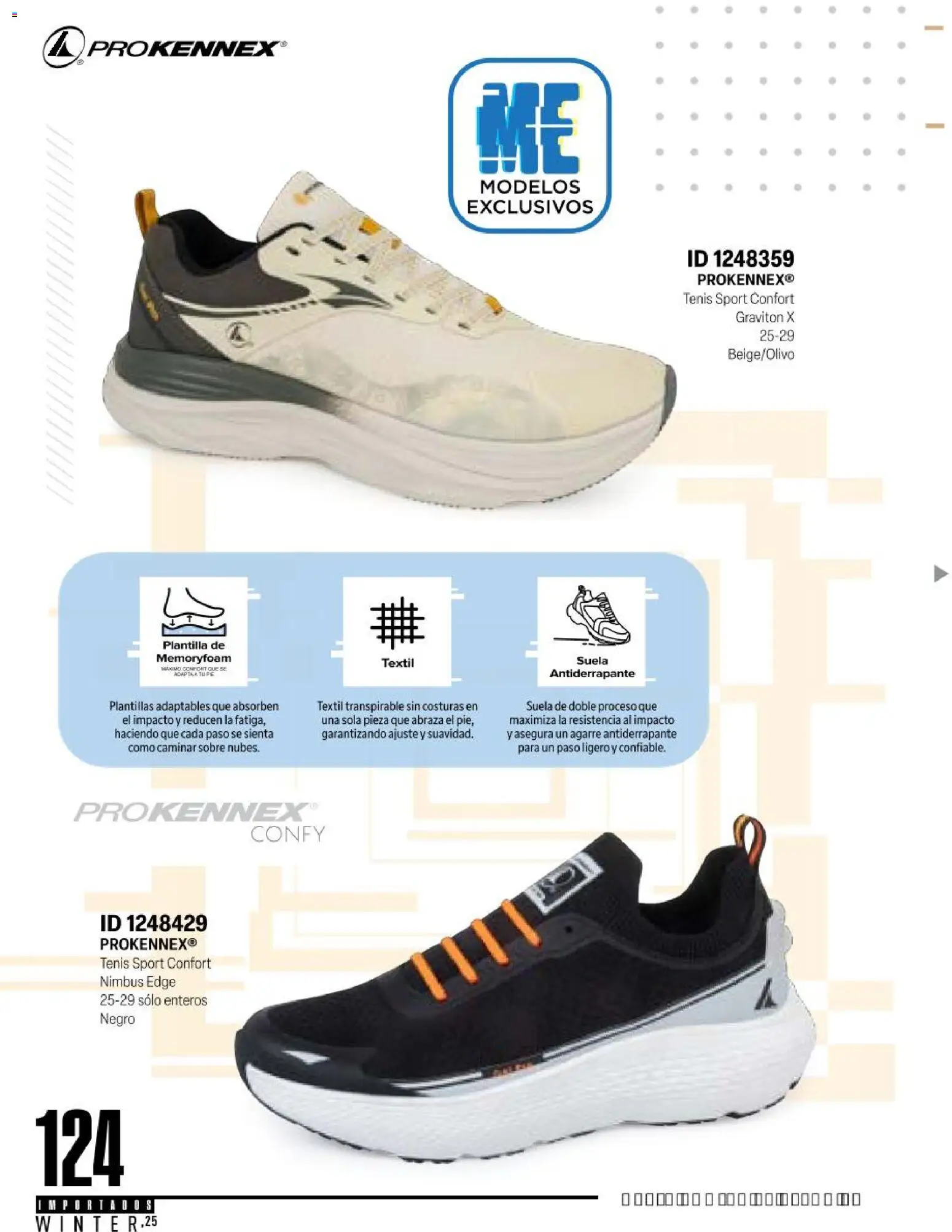 Nuevas ofertas de Price Shoes válidas en toda la República Mexicana desde el 11.11.2025. ¡Encuentra las mejores ofertas en Price Shoes catálogo Importados Winter 2025  ! | Página: 124 | Productos: Tenis, Sobre