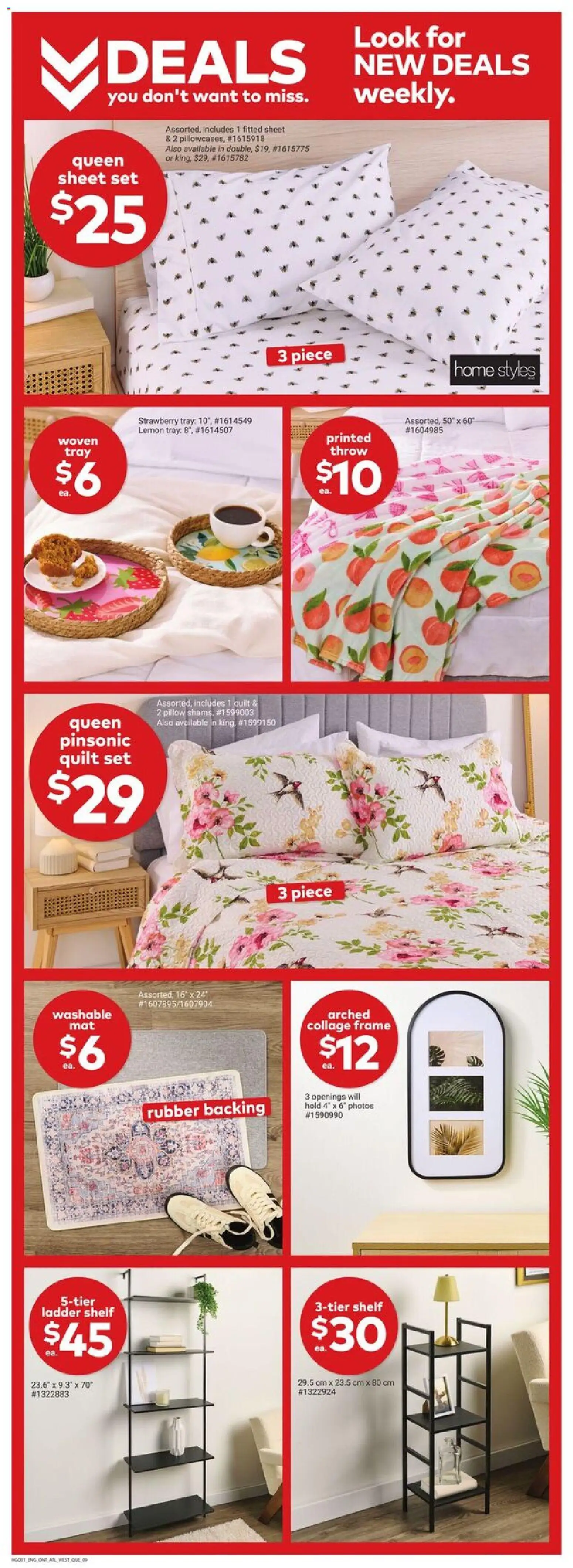 Giant Tiger flyer valid from 04.03.2026 | Page: 11 | Products: Pillow, Shelf