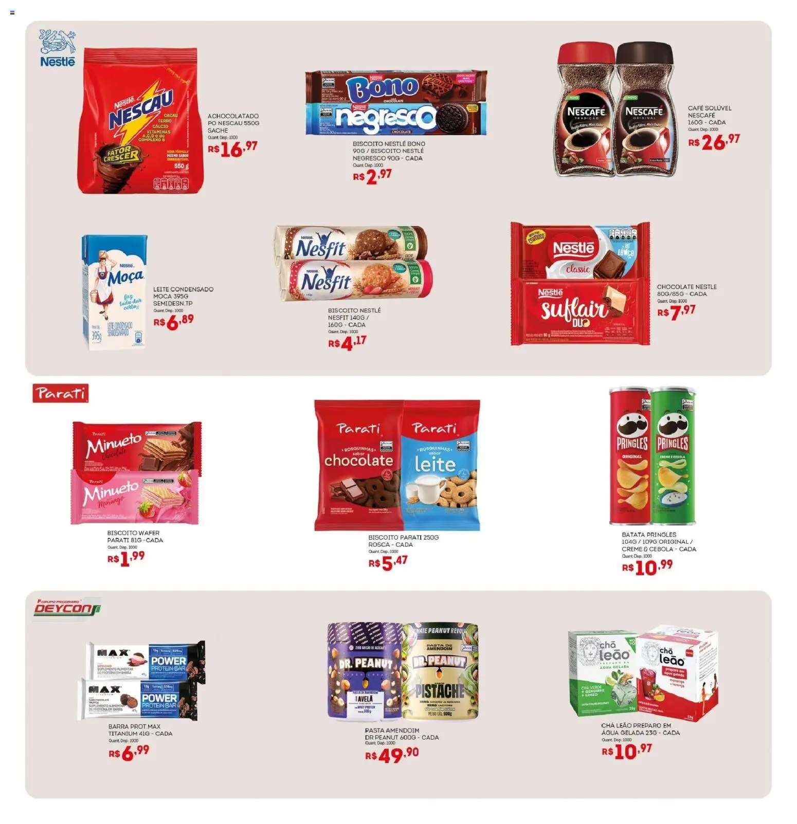 Bistek Supermercados Folheto - válido de 28.01.2026 | Página: 7 | Produtos: Pó, Café, Creme, Pasta de amendoim