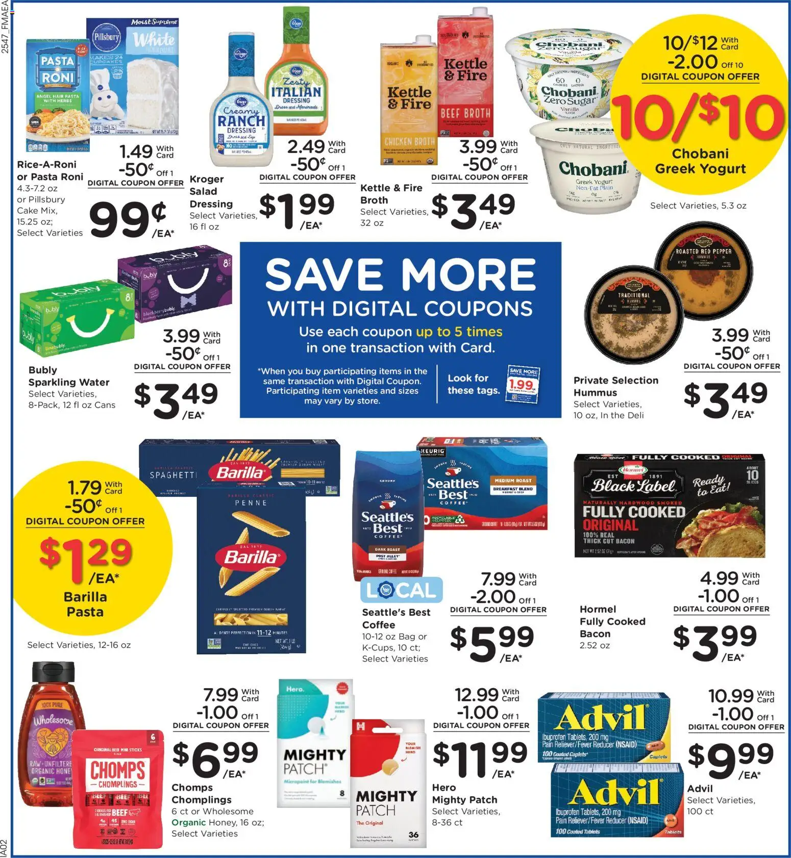 Fred Meyer Weekly Ad - valid from 26.12.2025 | Page: 8 | Products: Yogurt, Coffee, Salad, Dress