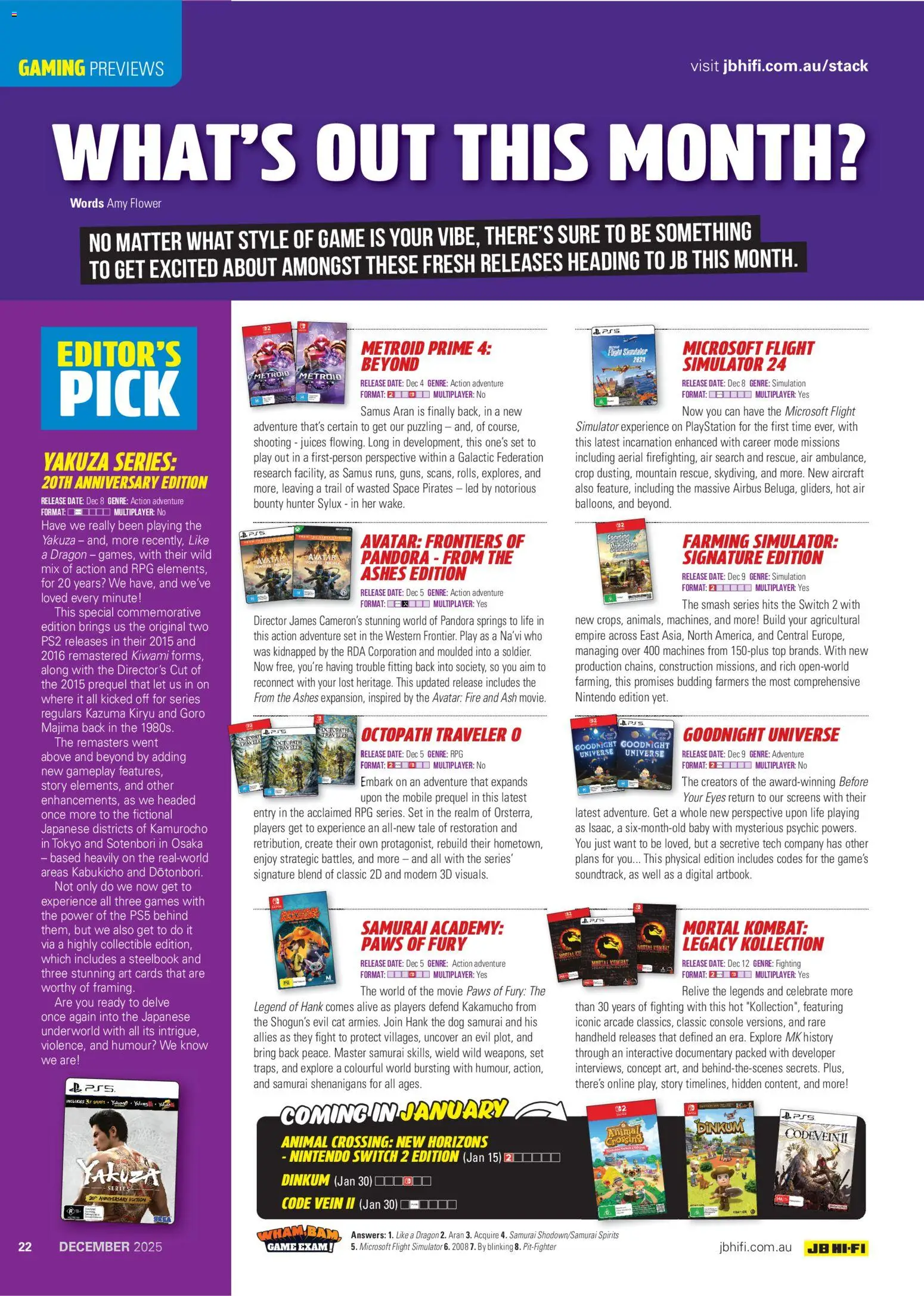JB Hi-Fi catalogue - valid from 01.12.2025 | Page: 22 | Products: Date, Playstation, Game, Mobile