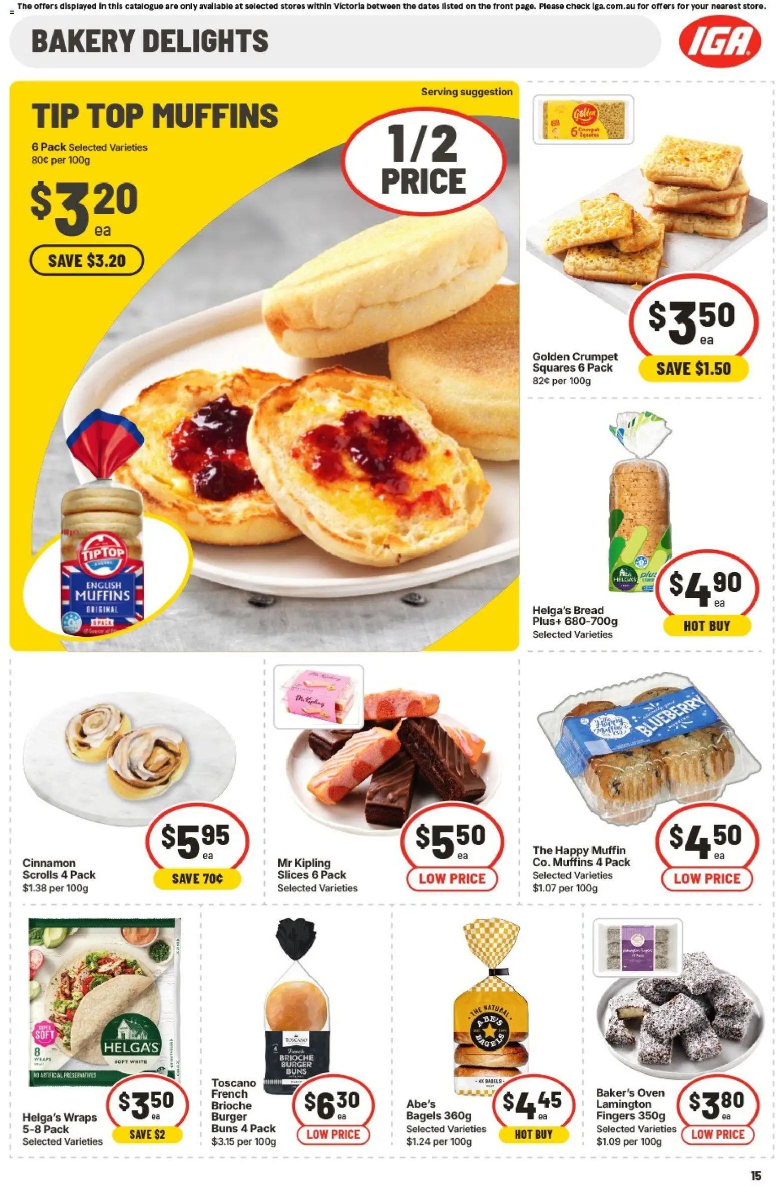 IGA catalogue - valid from 04.03.2026 | Page: 18 | Products: Mushrooms, Potatoes, Pumpkin, Grapes
