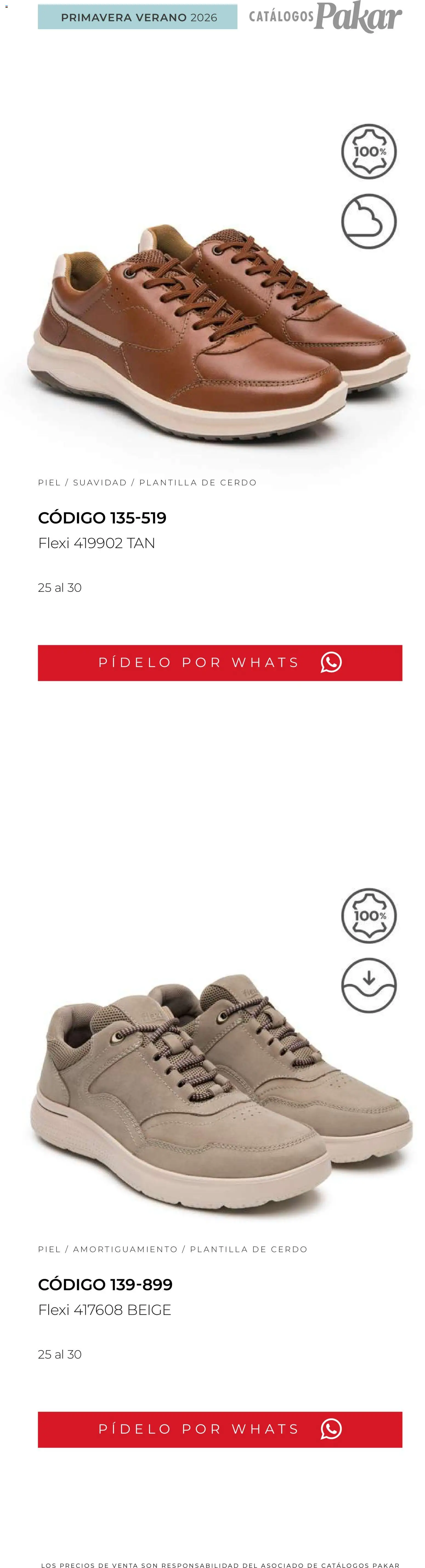 Nuevas ofertas de SC Pakar válidas en toda la República Mexicana desde el 04.03.2026. ¡Encuentra las mejores ofertas en SC Pakar catálogo Flexi PV26! | Página: 178 | Productos: Cerdo