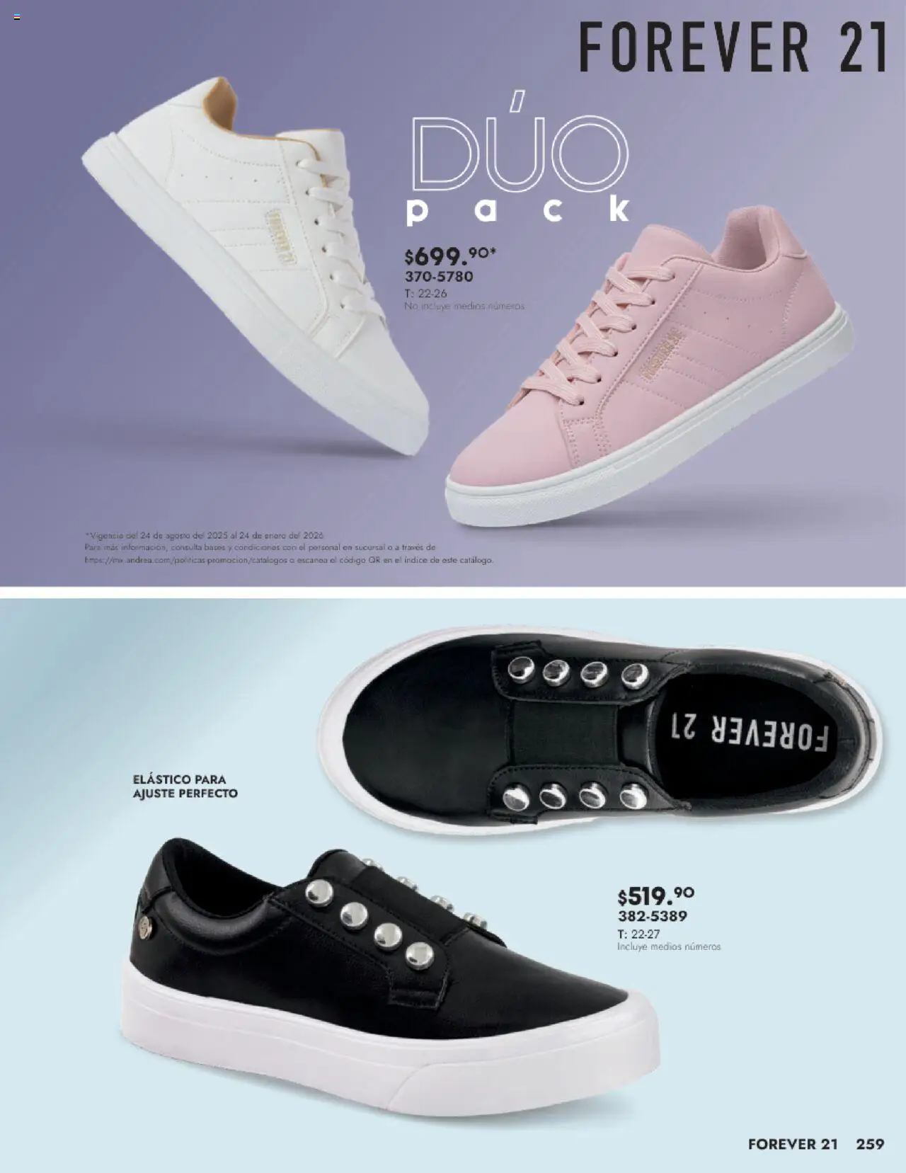 Nuevas ofertas de Andrea válidas en toda la República Mexicana desde el 09.10.2025. ¡Encuentra las mejores ofertas en Andrea - Catálogo Forever 21! | Página: 29