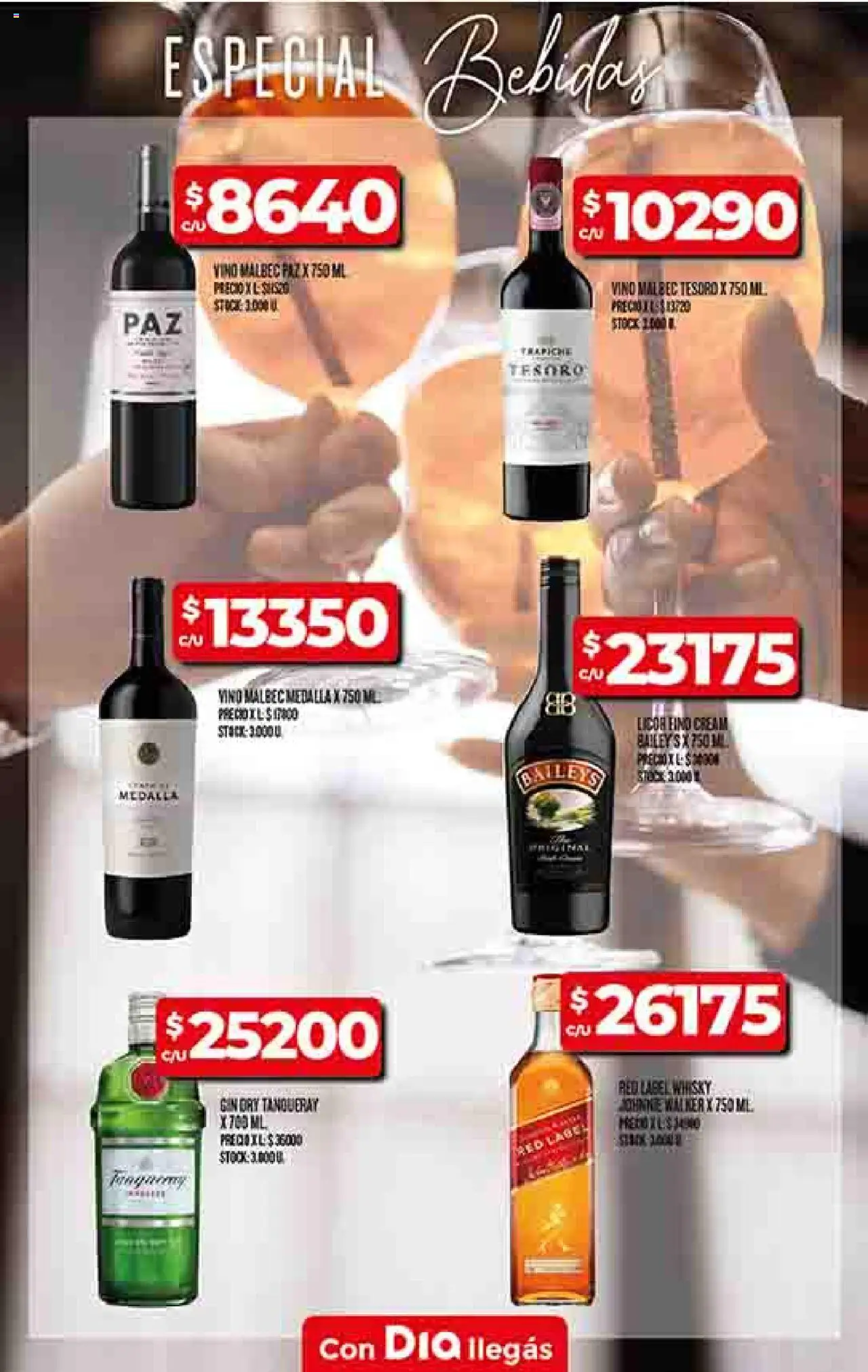 Supermercado DIA Ofertas │ válido desde el 18.06.2025 | Página: 18 | Productos: Whisky, Medalla, Gin, Vino