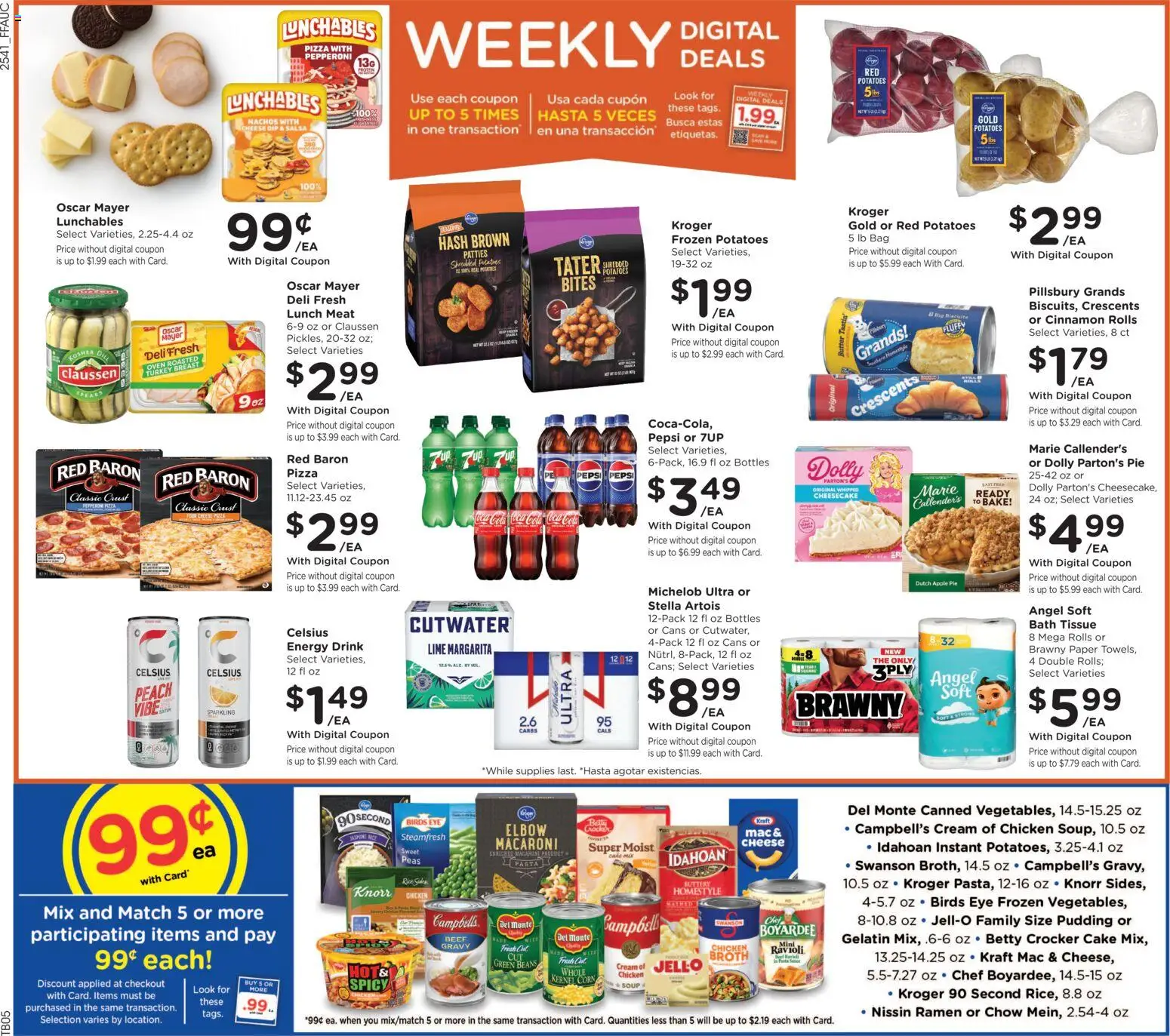Fry's Food Black Friday - valid from 12.11.2025 | Page: 2 | Products: Potatoes, Peach, Cheesecake, Dill
