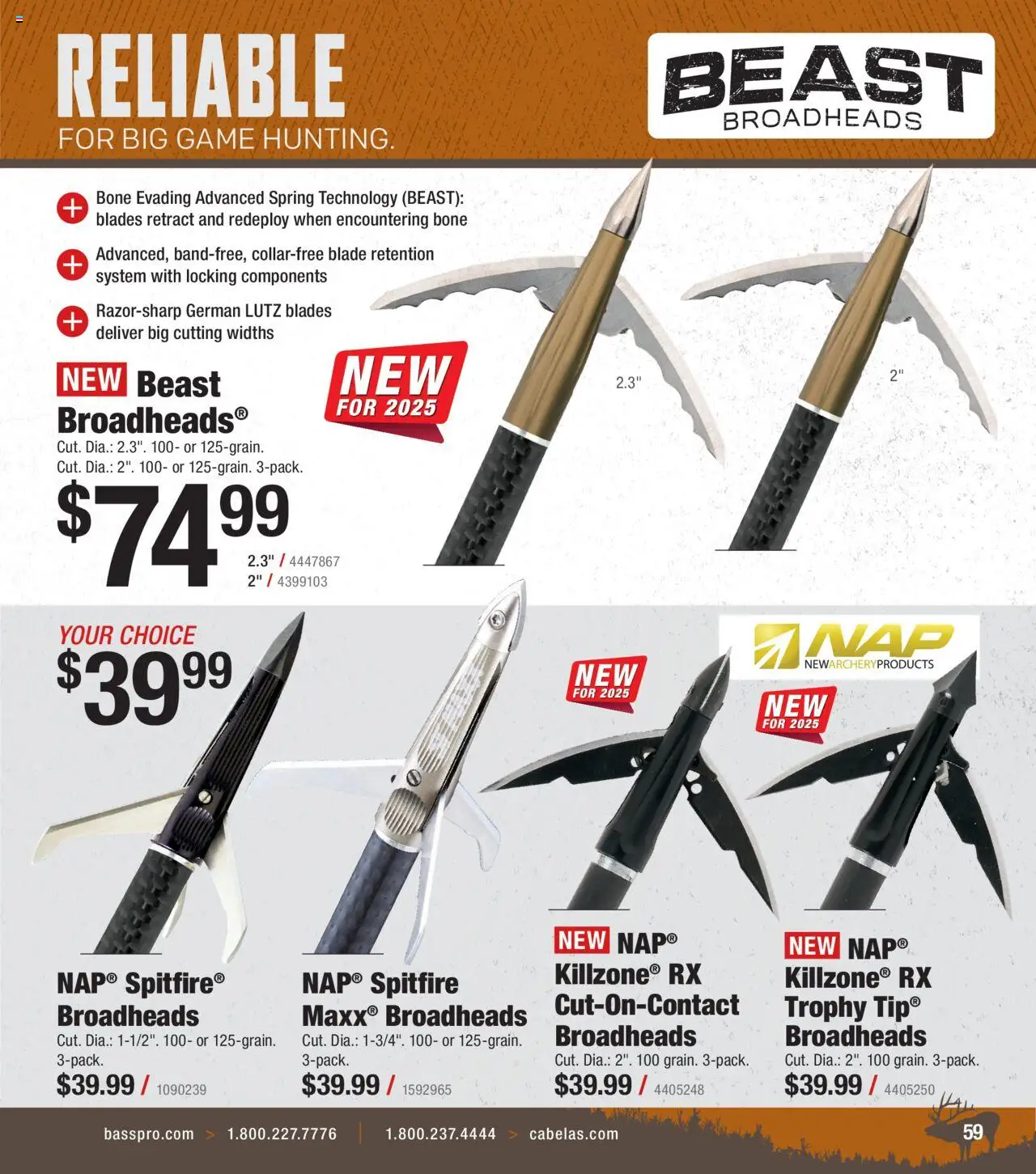 Cabela's Archery 25 - valid from 15.07.2025 | Page: 59 | Products: Game