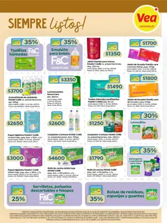 Vista previa Vea - Especial Marcas Propias válido desde el 10.03.2026 | Página: 7 | Productos: Papel higiénico, Cocina, Jabón, Limpiador