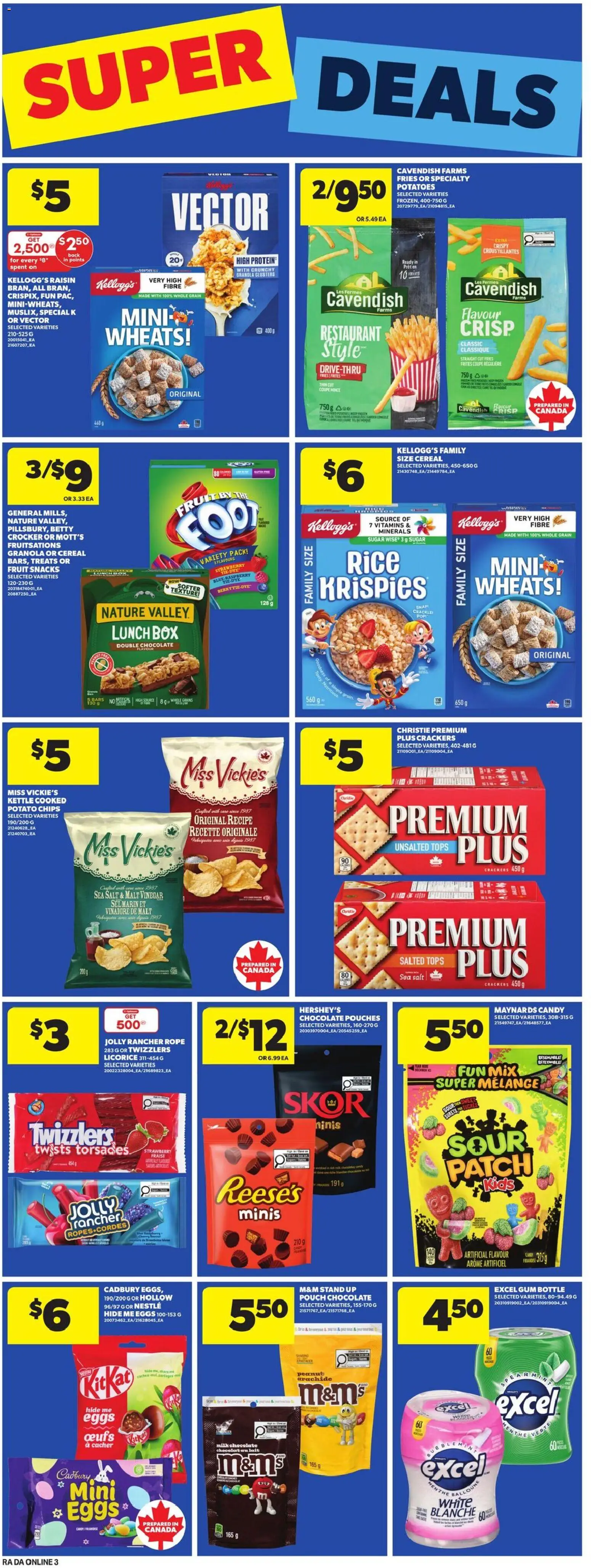 Atlantic Superstore flyer valid from 05.03.2026 | Page: 11 | Products: Rice, Potatoes, Box, Milk