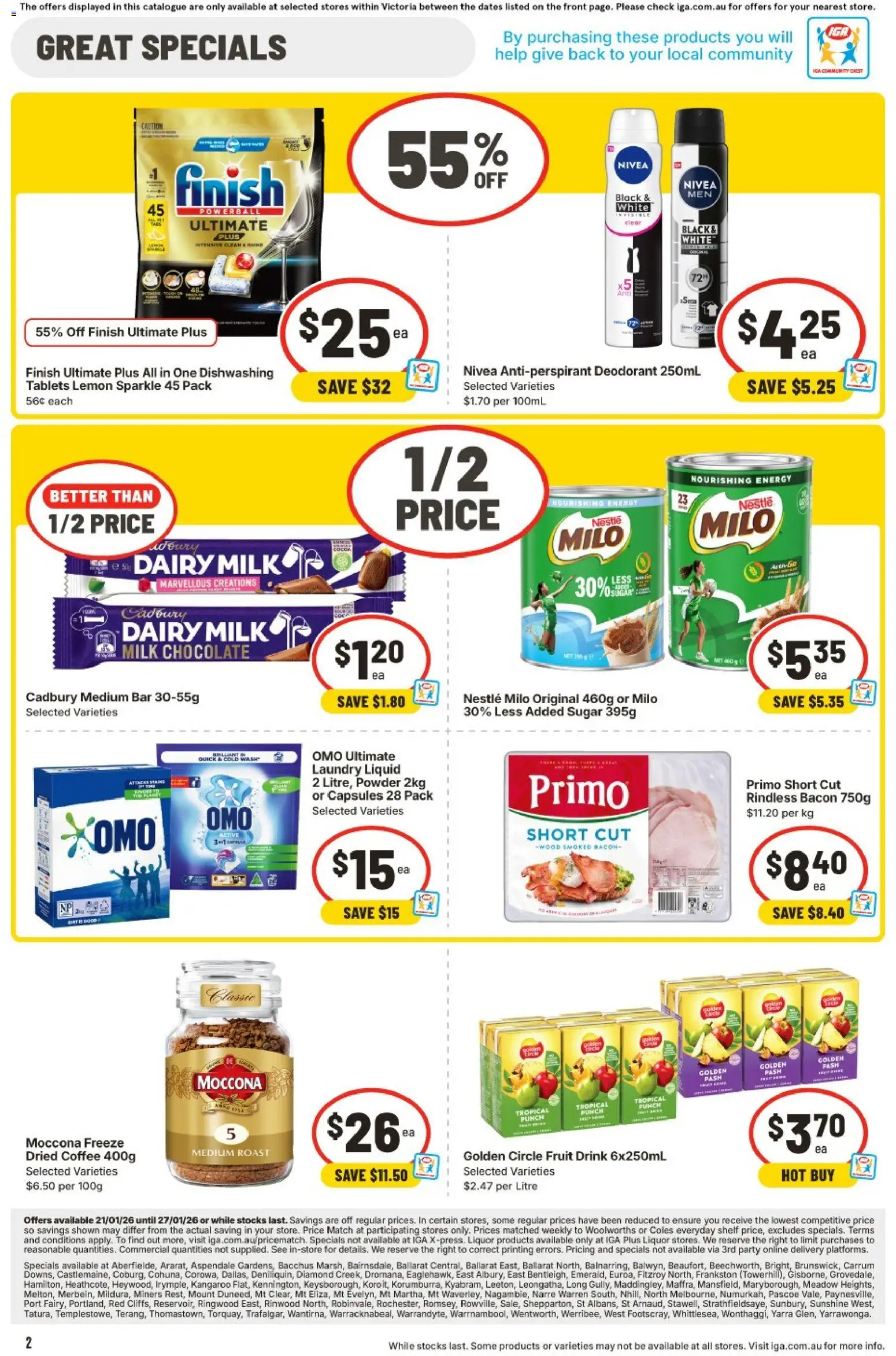 IGA catalogue - valid from 21.01.2026 | Page: 33 | Products: Mouthwash, Lime, Razors, Vitamin