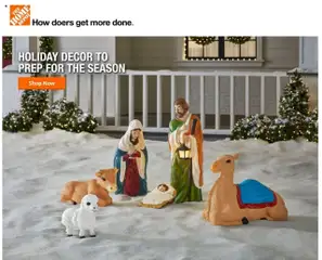 Preview of Home Depot weekly ads valid from 02.10.2025