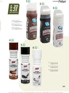 Vista previa de SC Pakar Catálogo Mujer otoño / invierno, nuevo folleto de la tienda, válido en México a partir del 24.07.2025 | Página: 363 | Productos: Crema, Cera