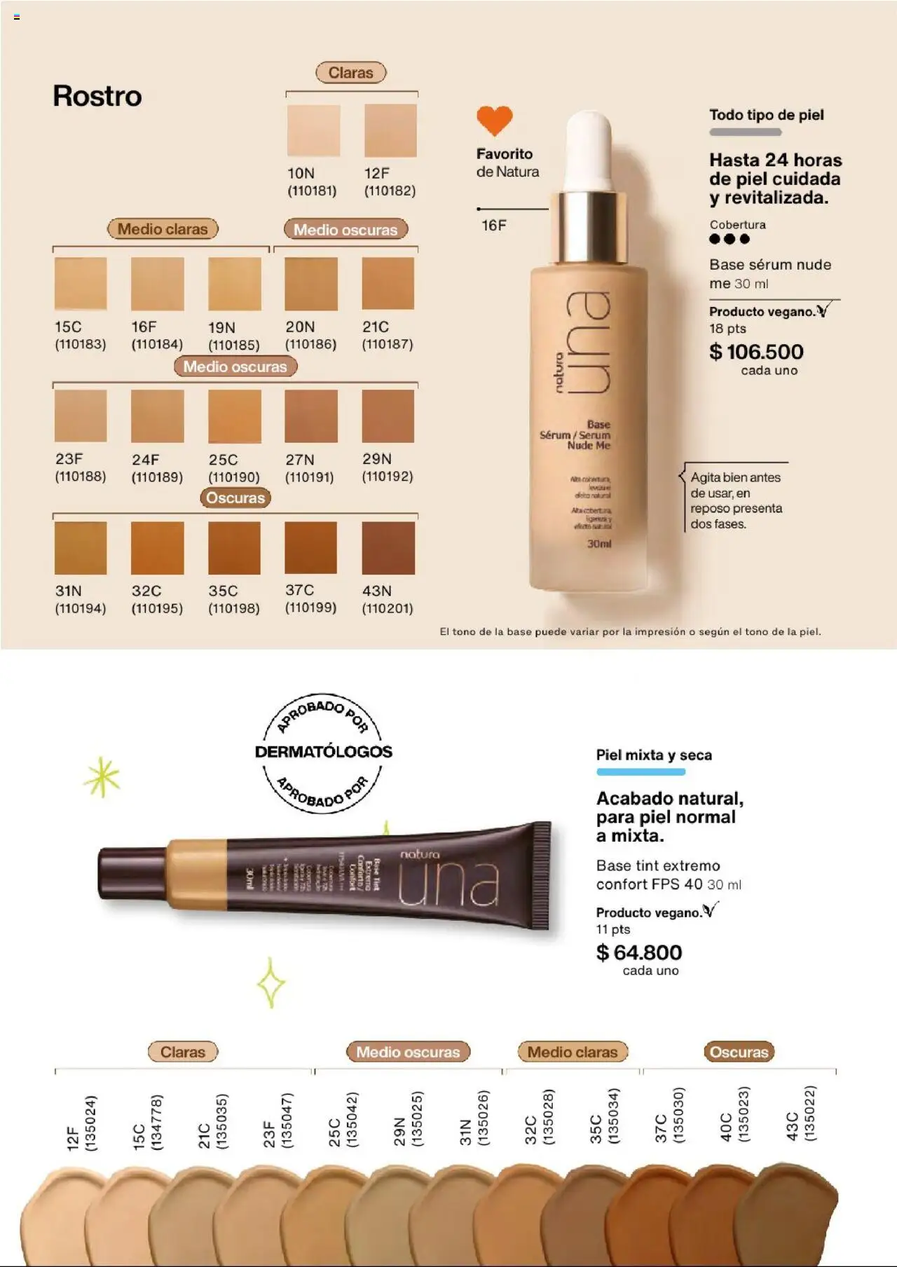 Natura revista - valida desde el 03.09.2025 | Página: 64 | Productos: Serum