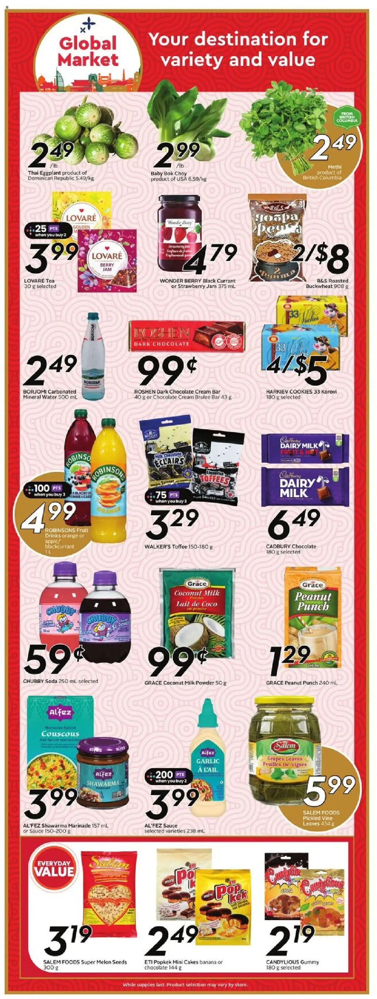 Safeway flyer valid from 11.09.2025 | Page: 14 | Products: Tea, Cream, Milk, Chocolate
