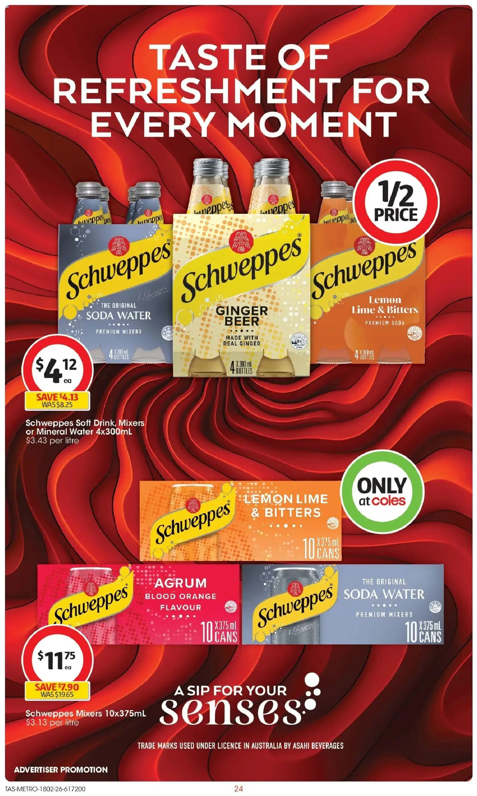 Coles catalogue - valid from 18.02.2026 | Page: 24 | Products: Ginger, Beer, Water, Lime