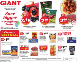Preview of Giant weekly ads valid from 20.03.2026