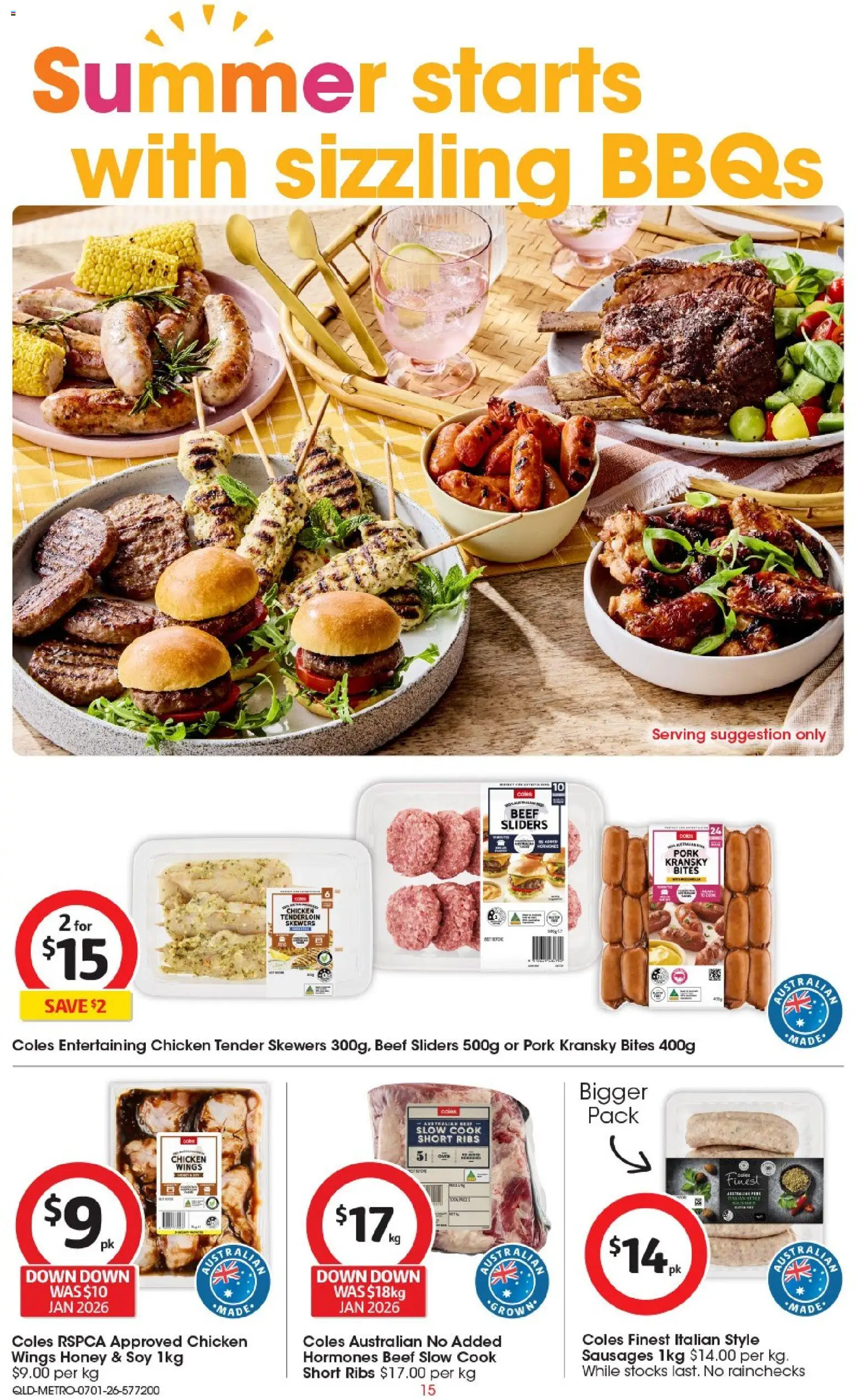 Coles catalogue - valid from 07.01.2026 | Page: 17 | Products: Honey, Chicken, Pork, Beef