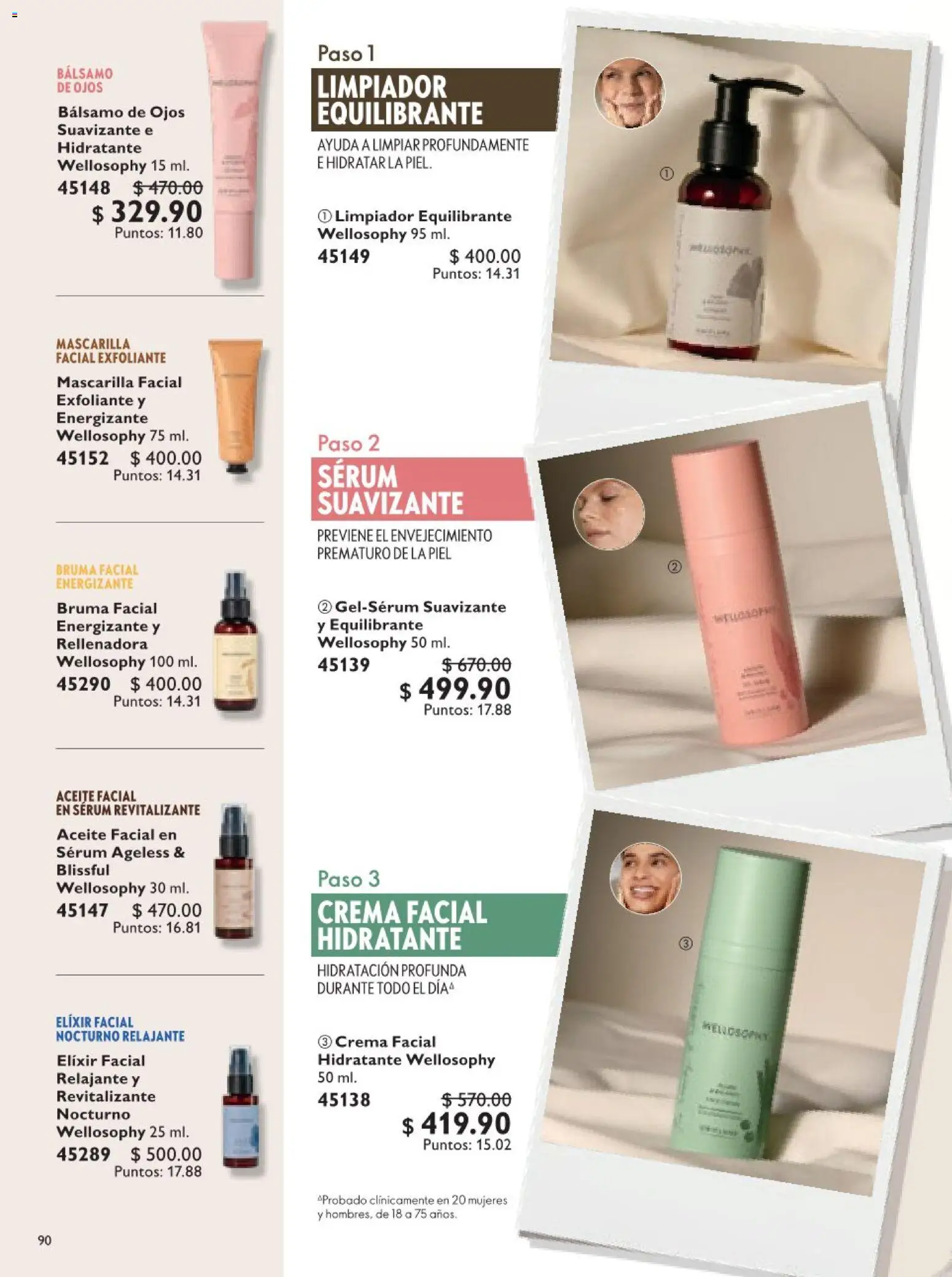 Nuevas ofertas de Oriflame válidas en toda la República Mexicana desde el 18.04.2026. ¡Encuentra las mejores ofertas en Oriflame campaña 6 2026! | Página: 90 | Productos: Serum, Crema, Aceite, Suavizante