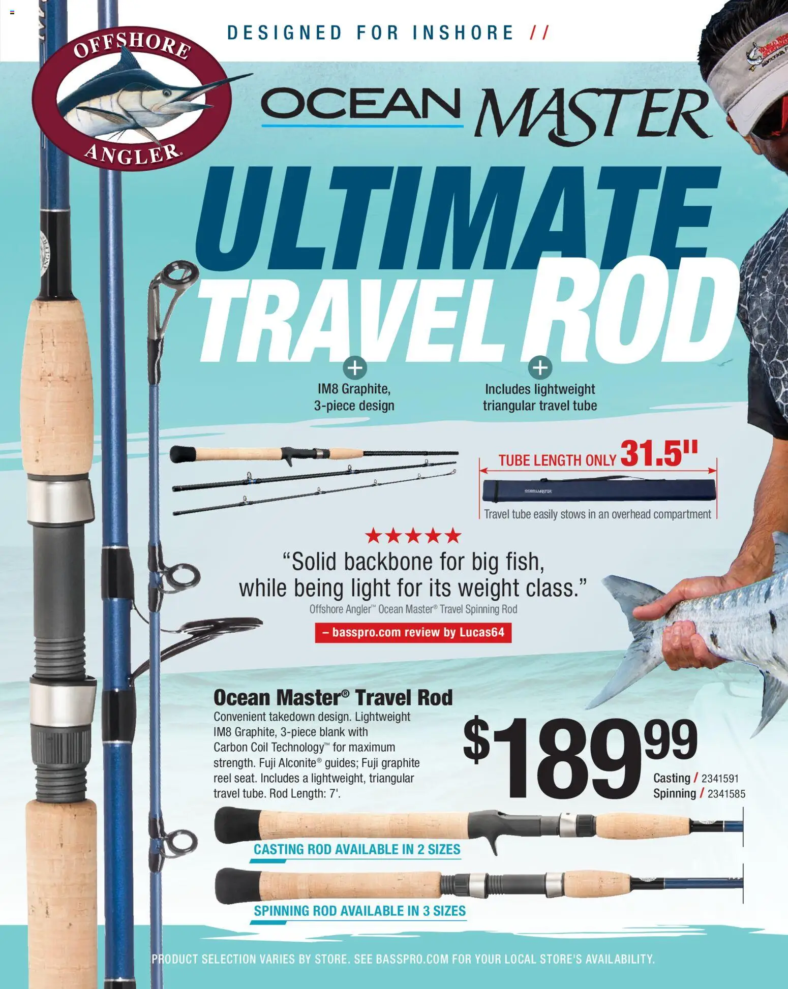 Cabela's Saltwater Specialist 26 - valid from 15.12.2025 | Page: 120 | Products: Weight, Rod