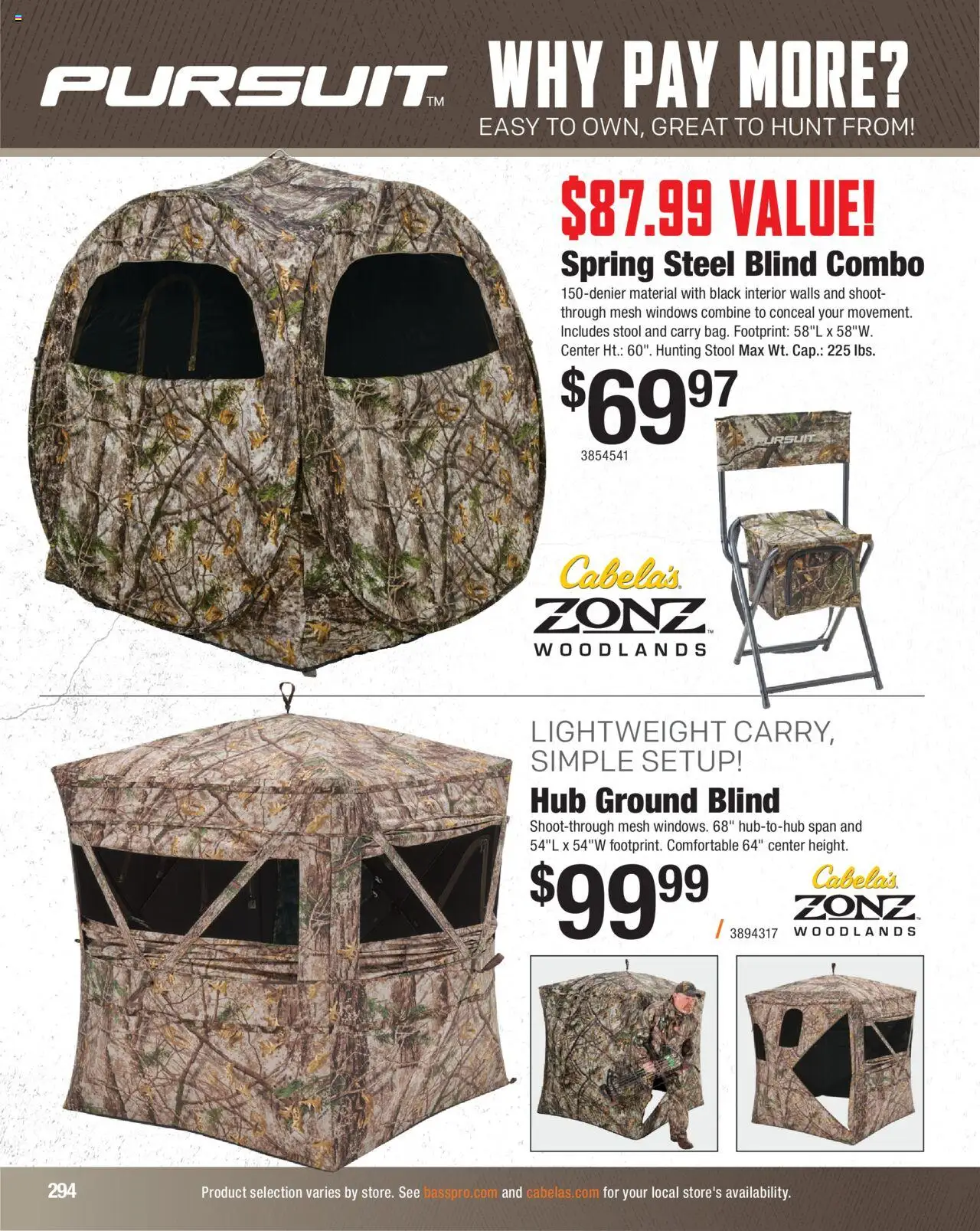 Cabela's Hunting Master 25 - valid from 11.08.2025 | Page: 294 | Products: Hub