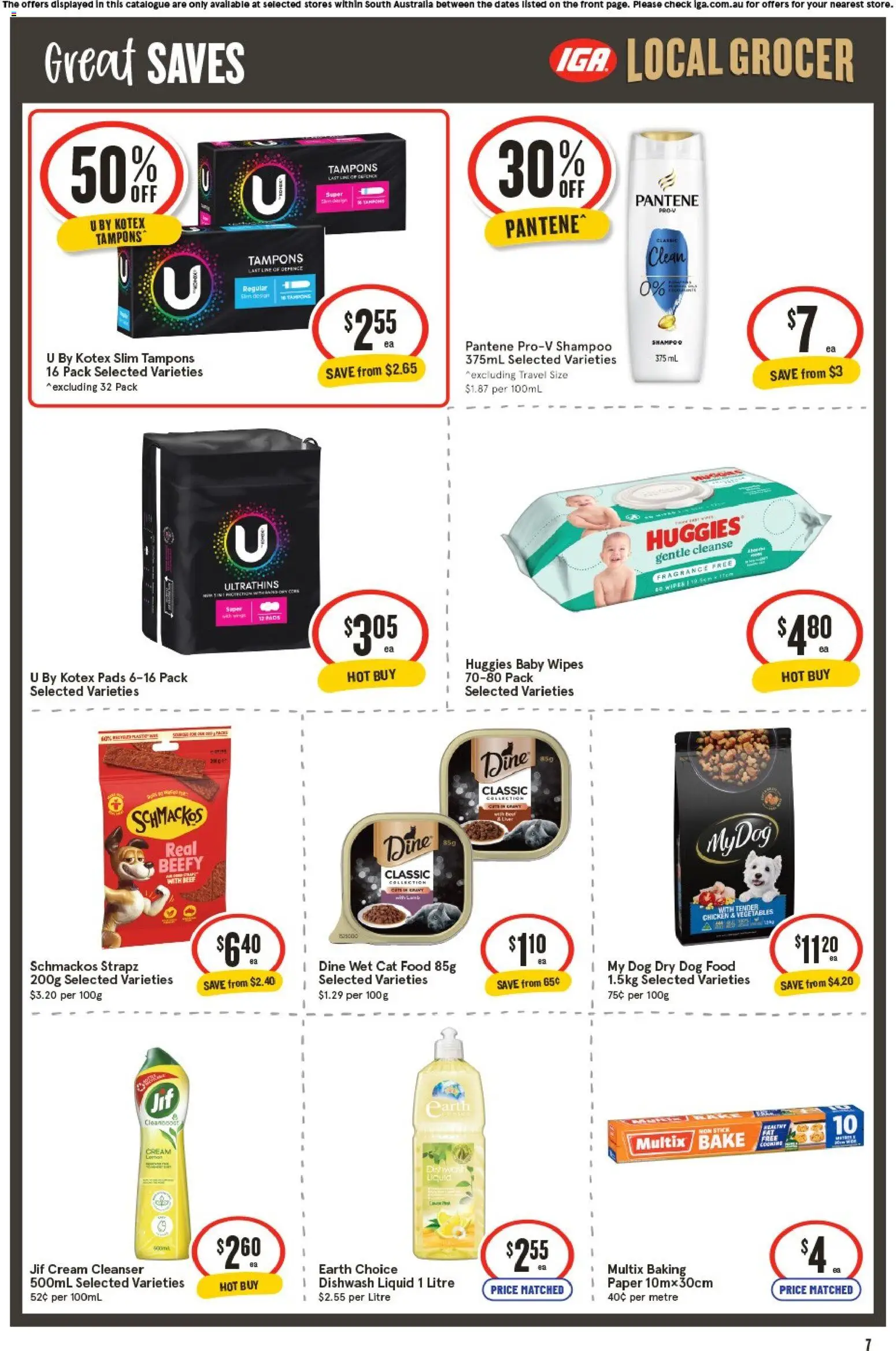 IGA catalogue - valid from 22.04.2026 | Page: 7 | Products: Light, Rice, Pepper, Lemon