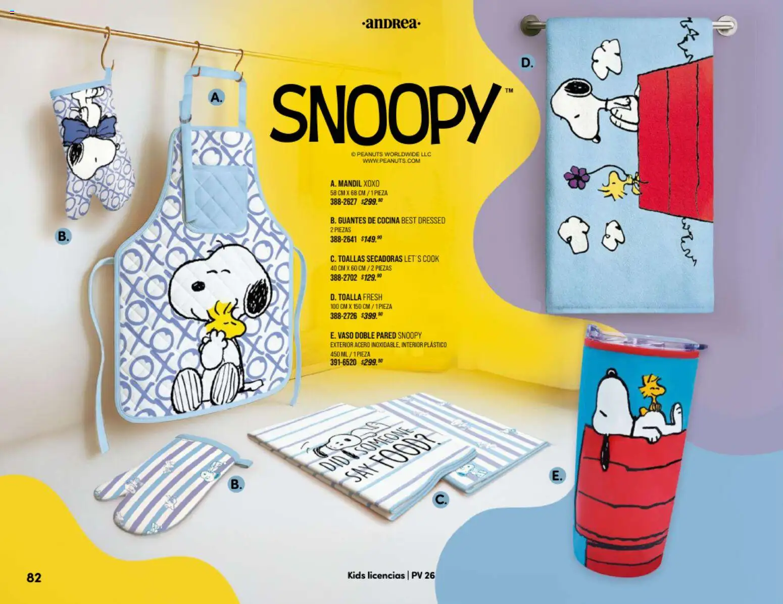 Nuevas ofertas de Andrea válidas en toda la República Mexicana desde el 25.01.2026. ¡Encuentra las mejores ofertas en Andrea catálogo Home! | Página: 82 | Productos: Guantes, Toalla, Cocina, Toallas