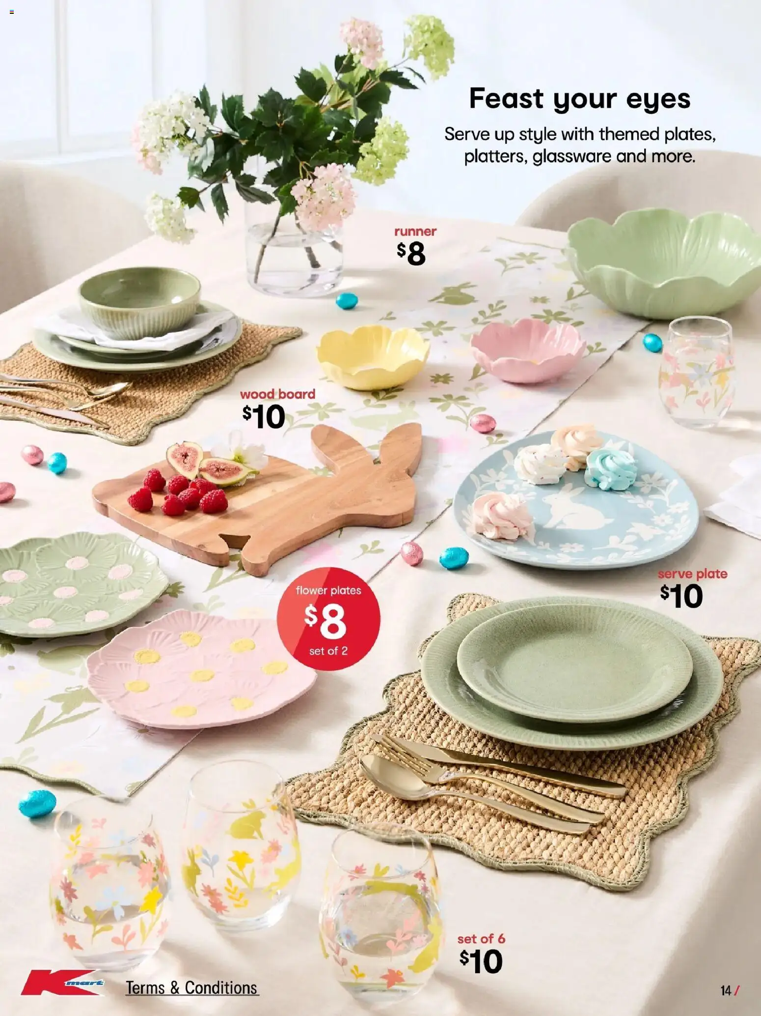 Kmart catalogue - valid from 04.03.2026 | Page: 14 | Products: Glassware, Wood