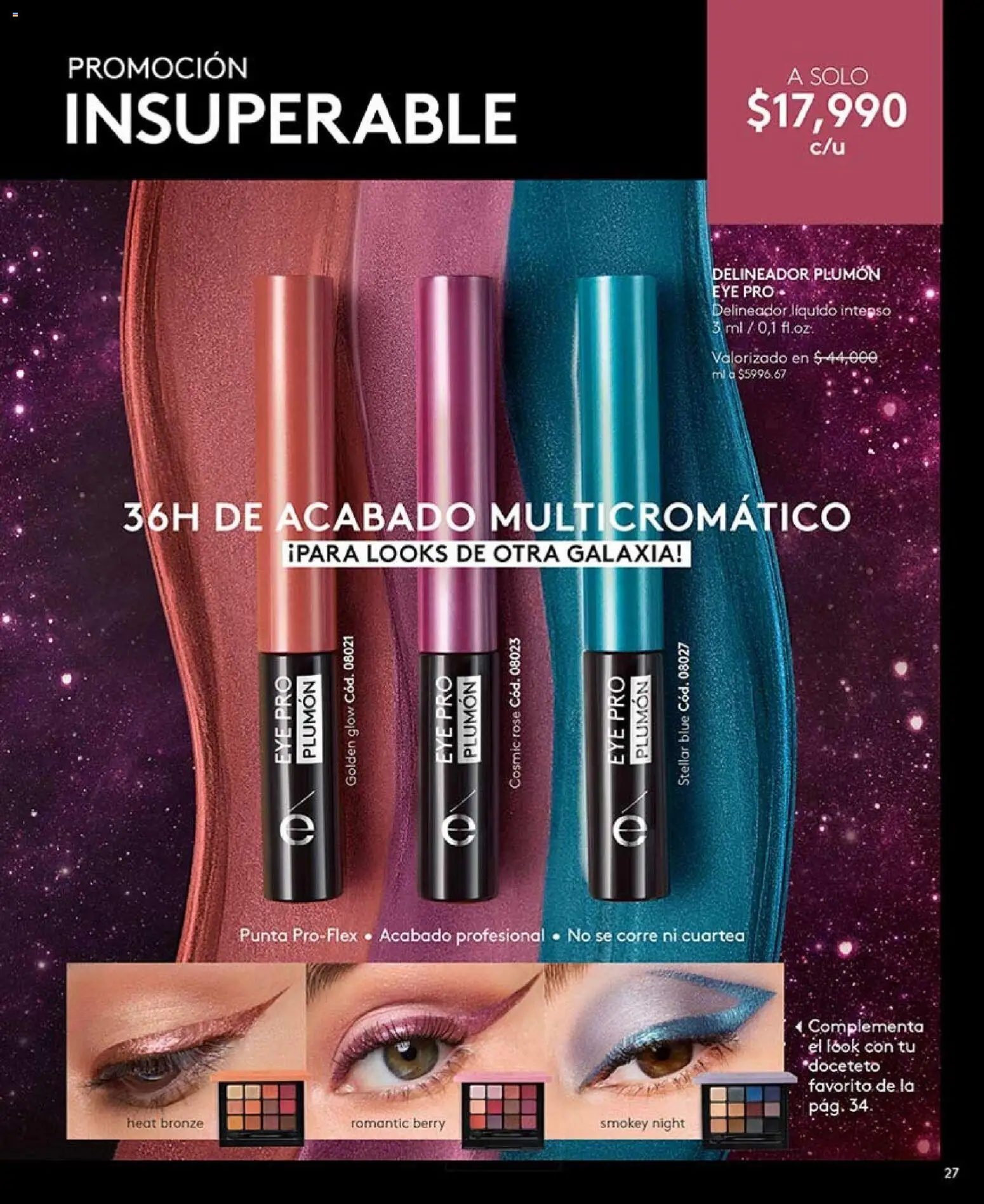 Ésika revista - valida desde el 01.04.2026 | Página: 27 | Productos: Delineador