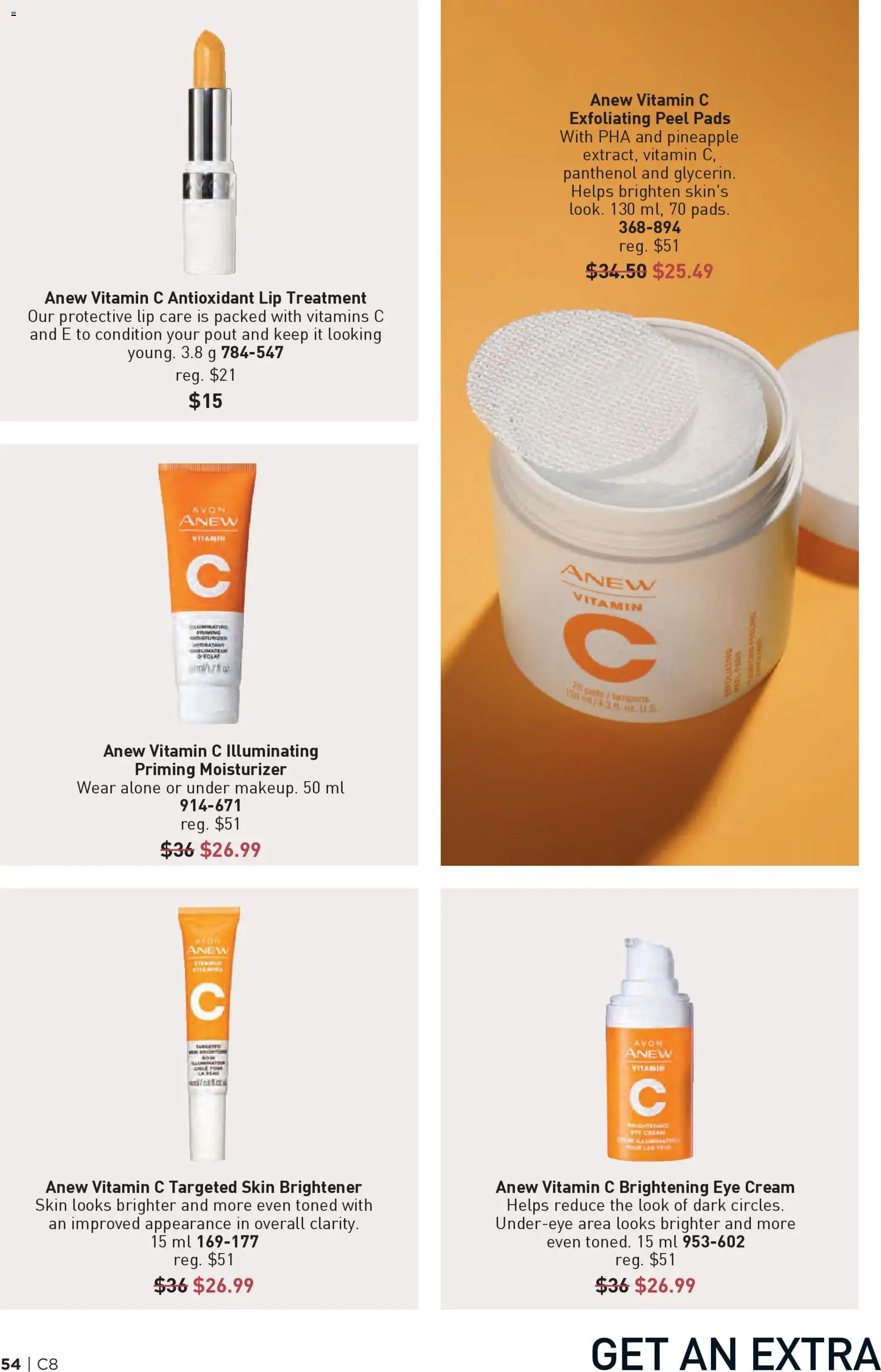 Avon flyer valid from 09.04.2026 | Page: 54 | Products: Pineapple, Cream