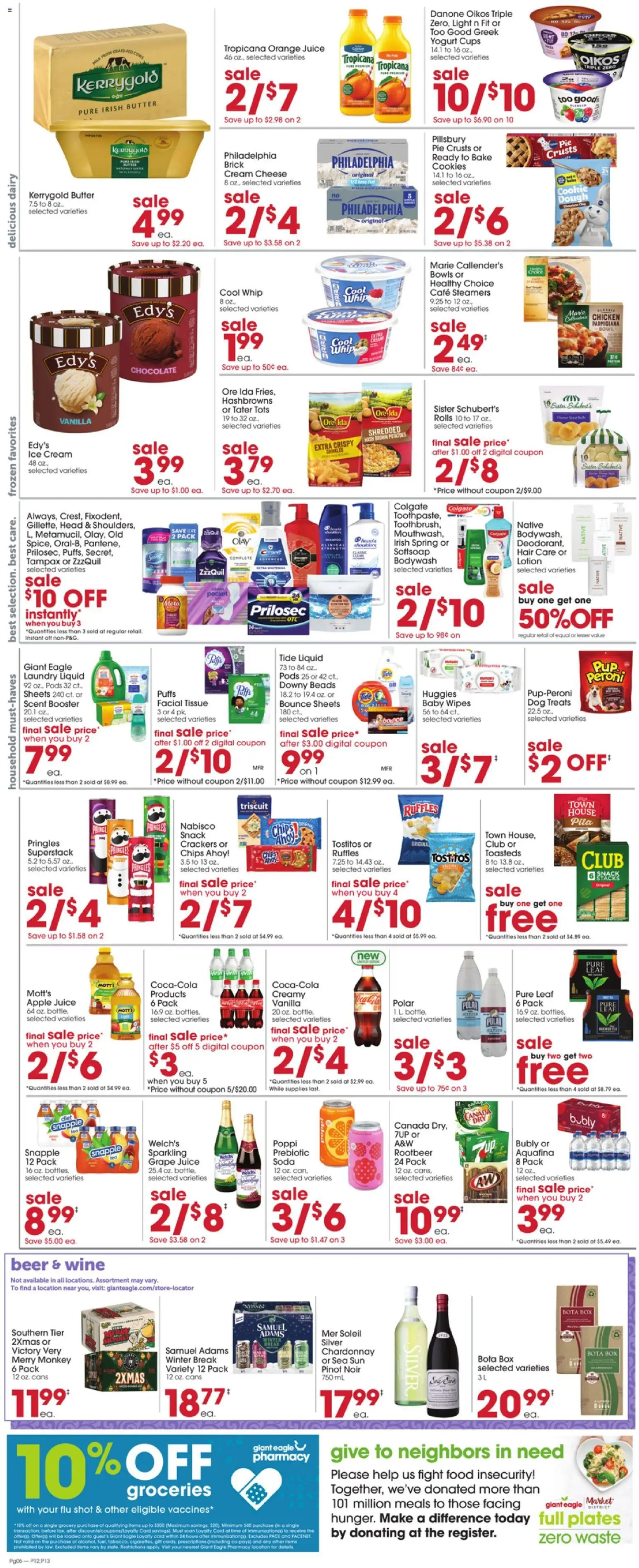 Giant Eagle Grand Opening - valid from 13.11.2025 | Page: 8 | Products: Butter, Cheese, Chocolate, Wine