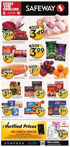 Preview of Safeway weekly flyer / circulaire from shop Safeway valid from 08.01.2026